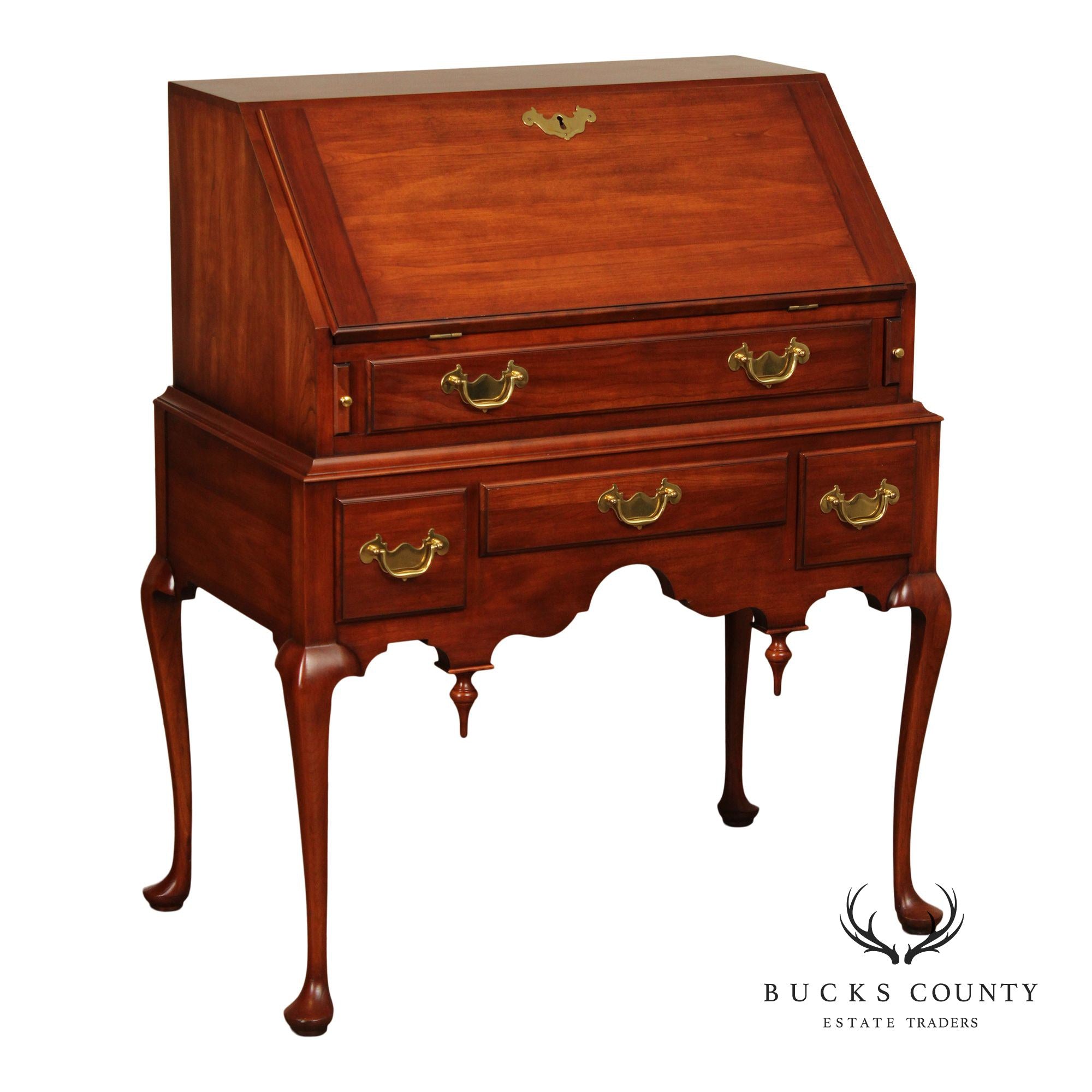 Henkel Harris SPNEA Cherry Slant Front Lady Astor Writing Desk