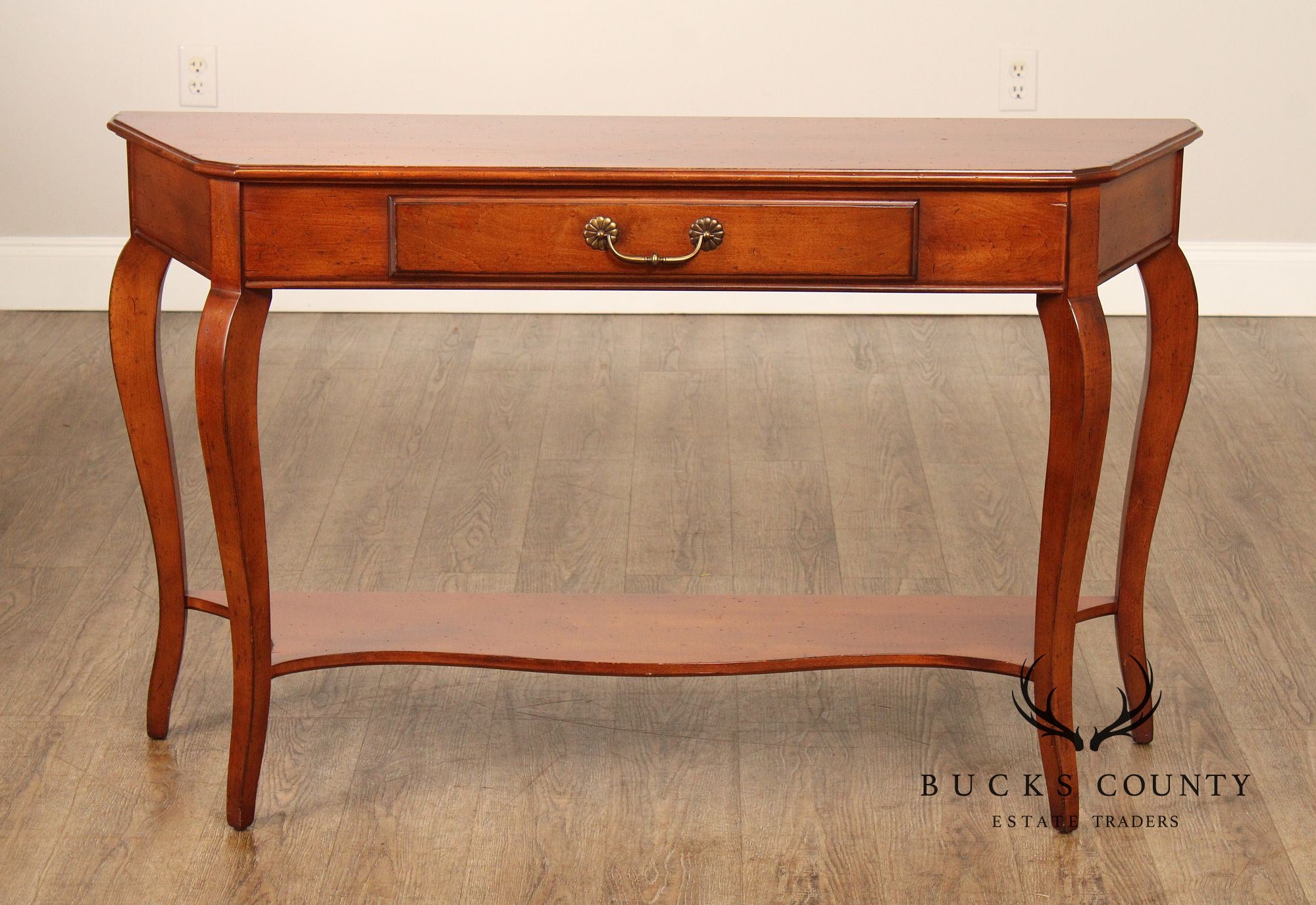 Superior Furniture Co. French Country Style Cherry Console Table