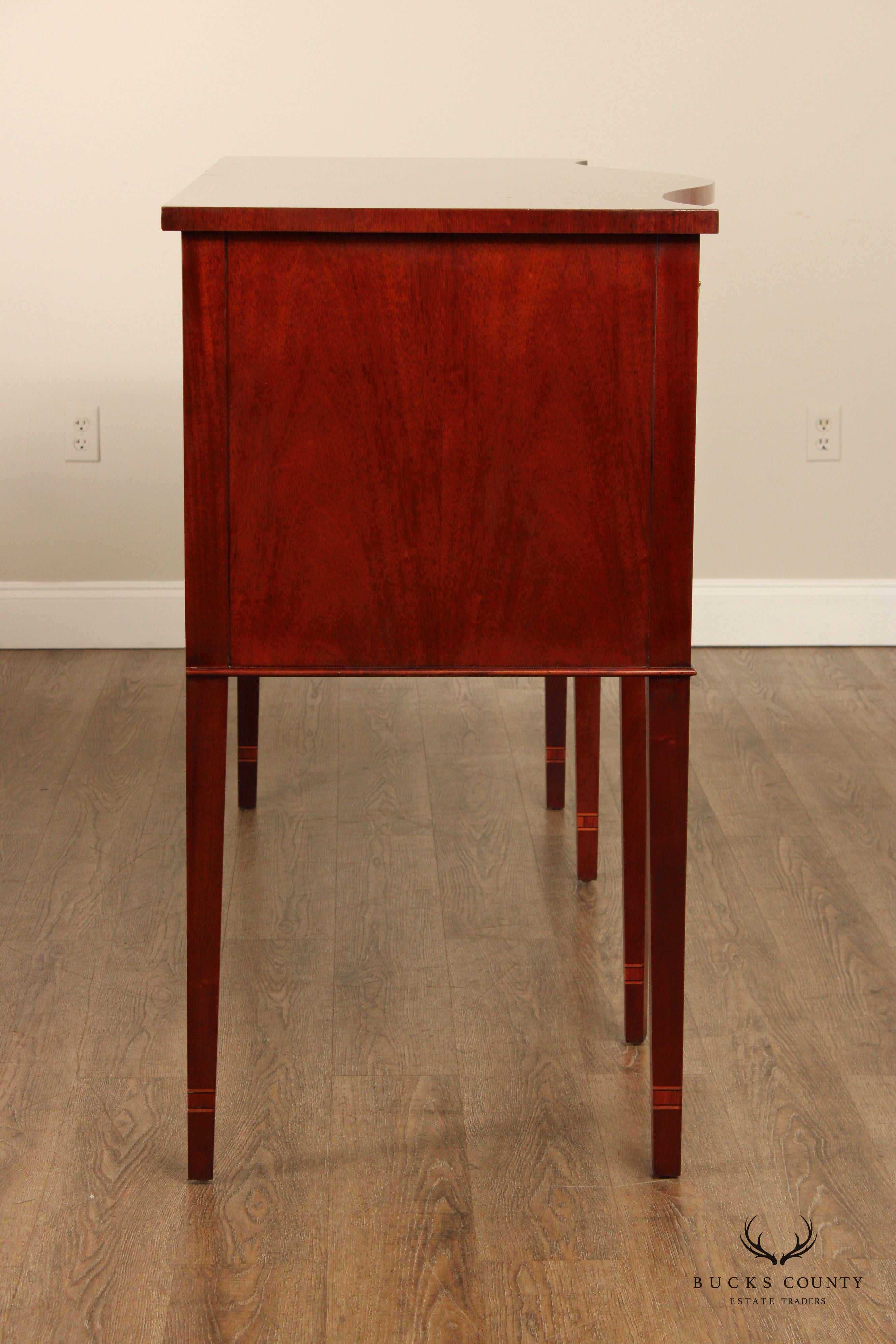 Baker Federal Style Mahogany Inlaid Sideboard