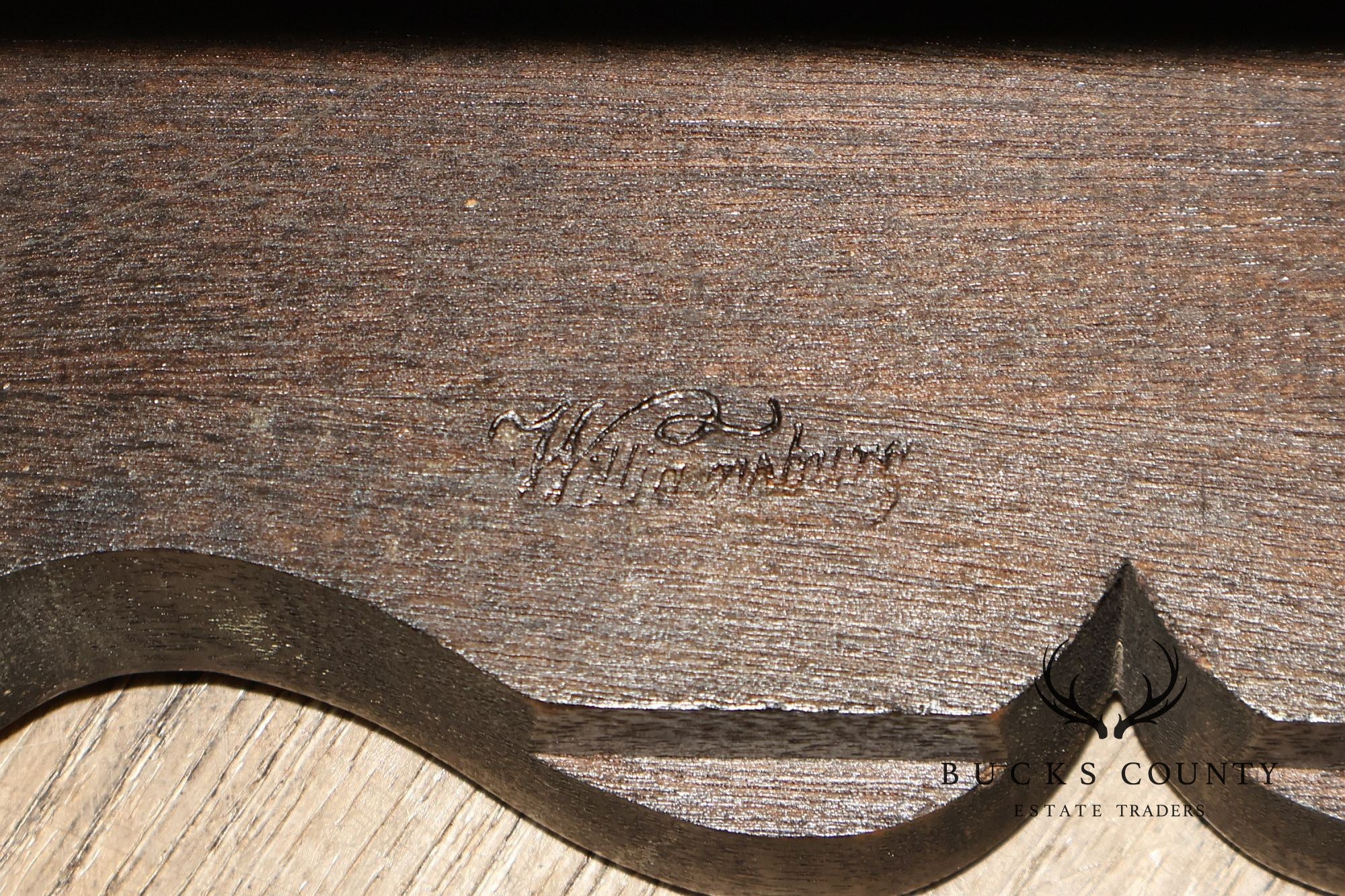 Kittinger Colonial Williamsburg Mahogany Queen Anne Tea Table