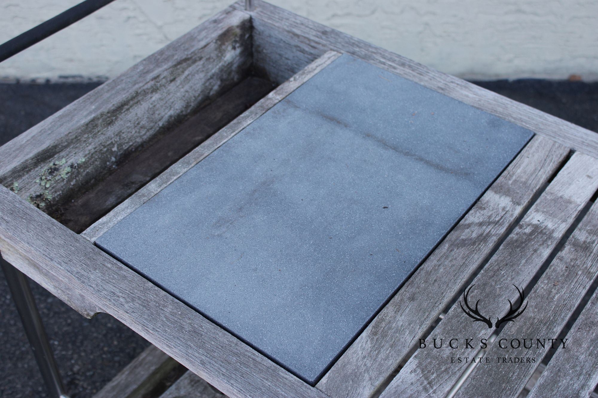 Gloster Teak Outdoor Bar Cart