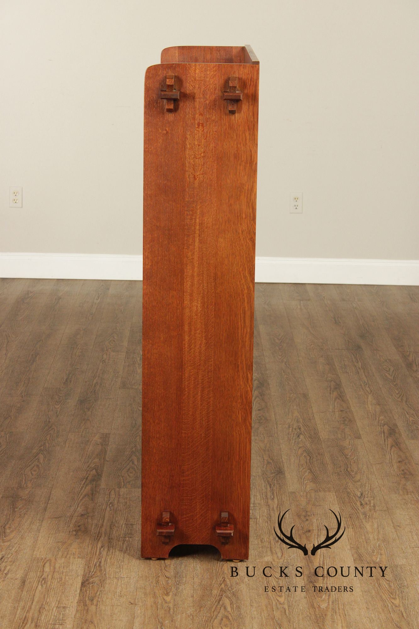 Stickley Mission Collection Oak Two Door Bookcase