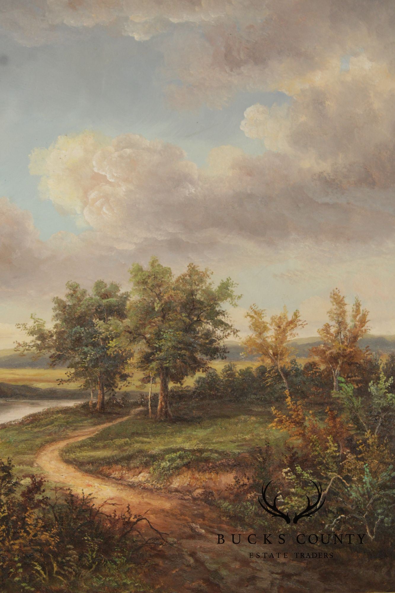Artist Signed Continental School Landscape Painting