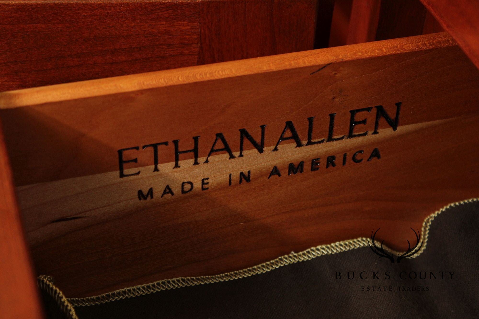 Ethan Allen 'Medallion' Cherry Media or Storage Cabinet