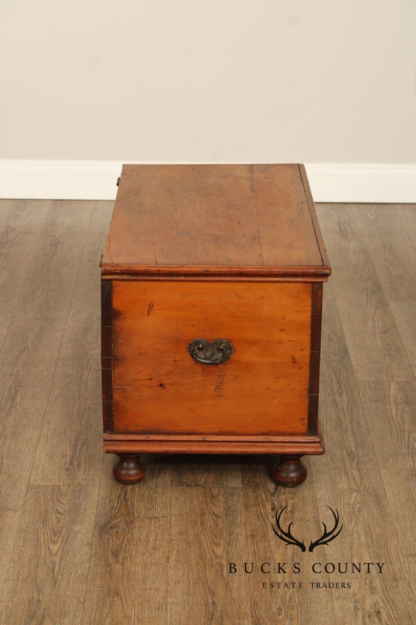 Antique American Pine Blanket Chest