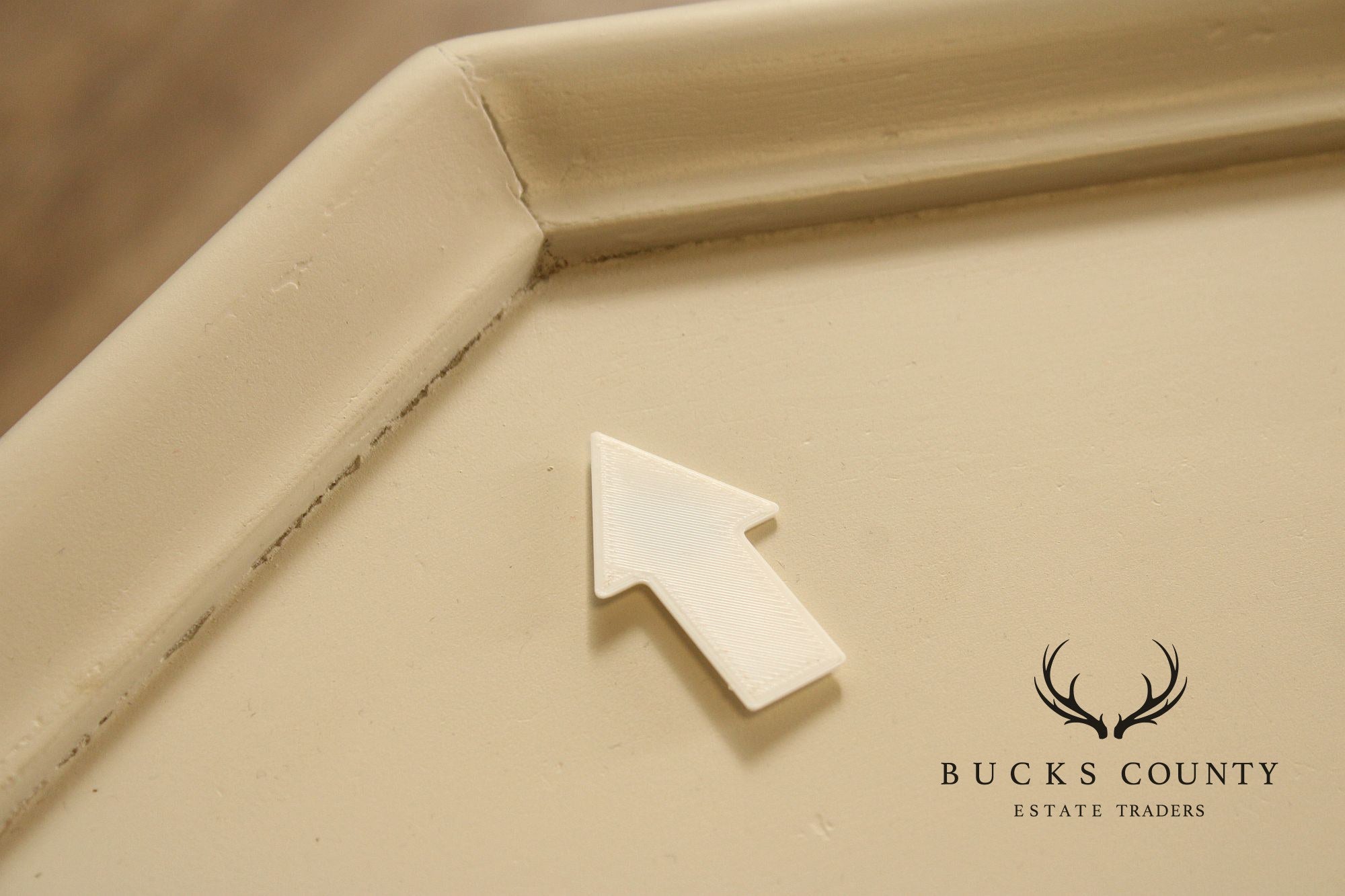 Hollywood Regency Painted Elephant Head Writing Desk