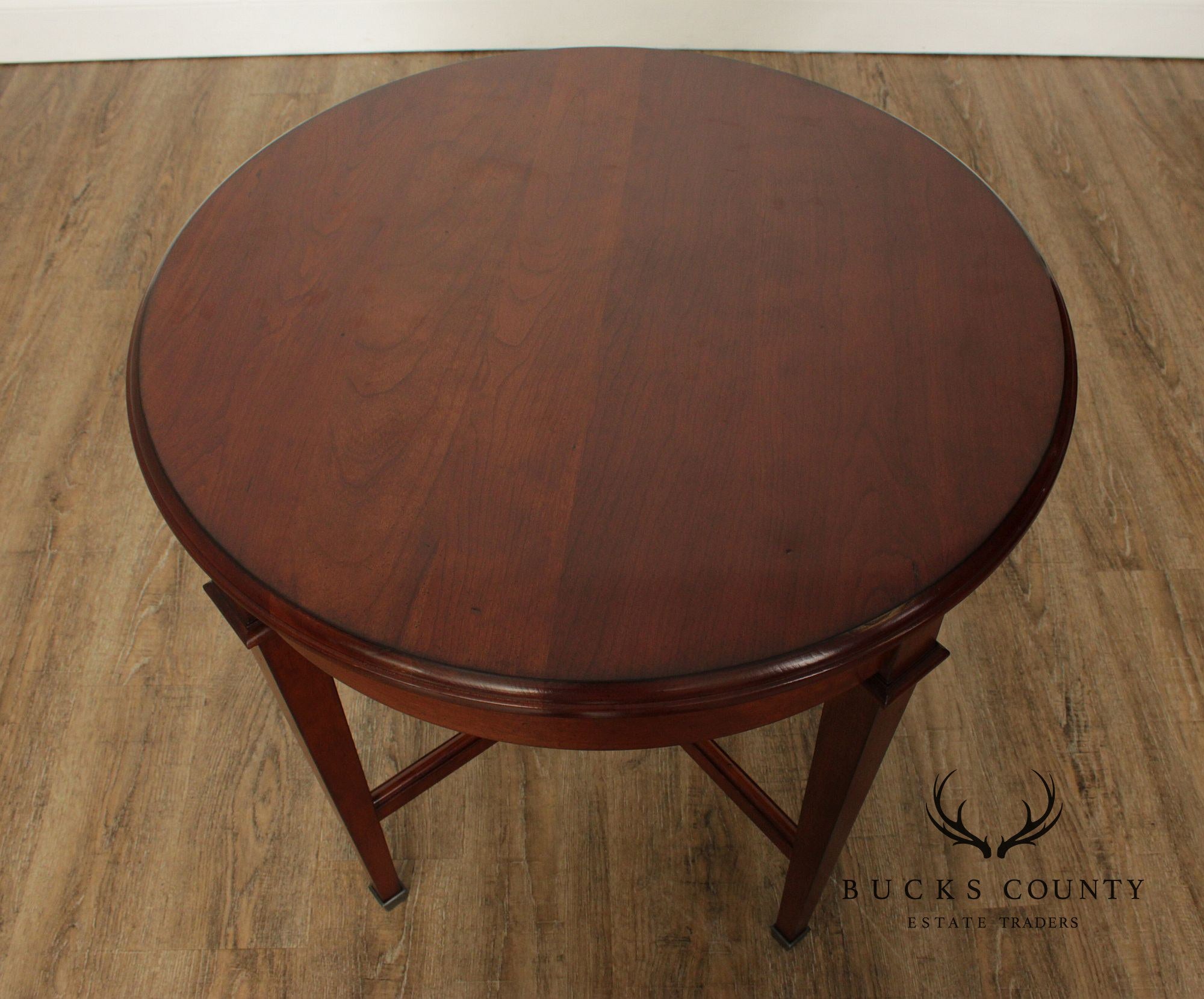 Harden Cherry Round Top Side Table