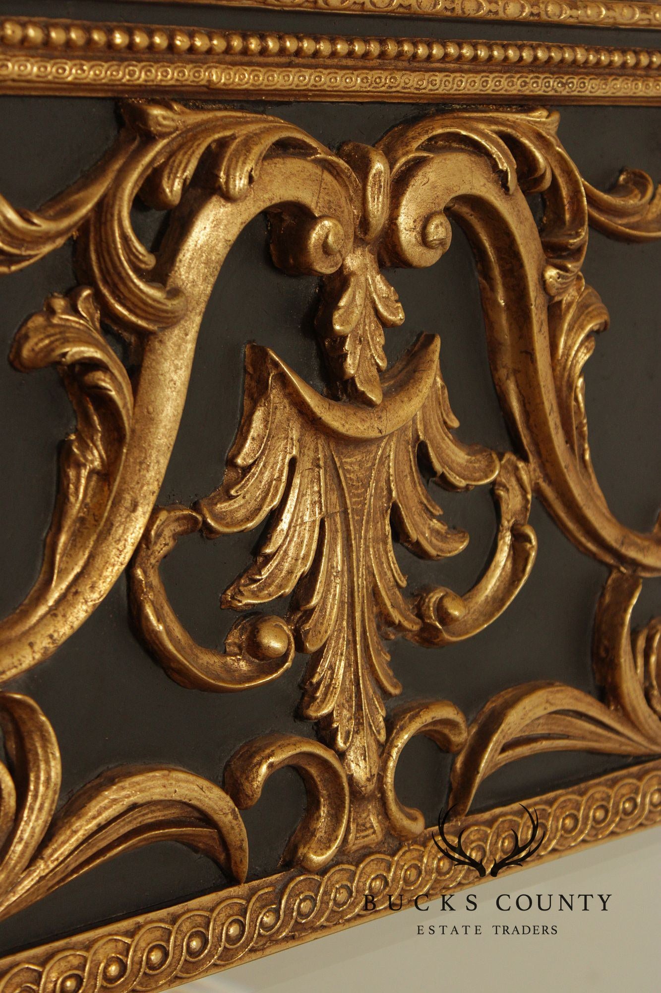 Friedman Brothers 'Malabar' Partial Gilt Frame Wall Mirror