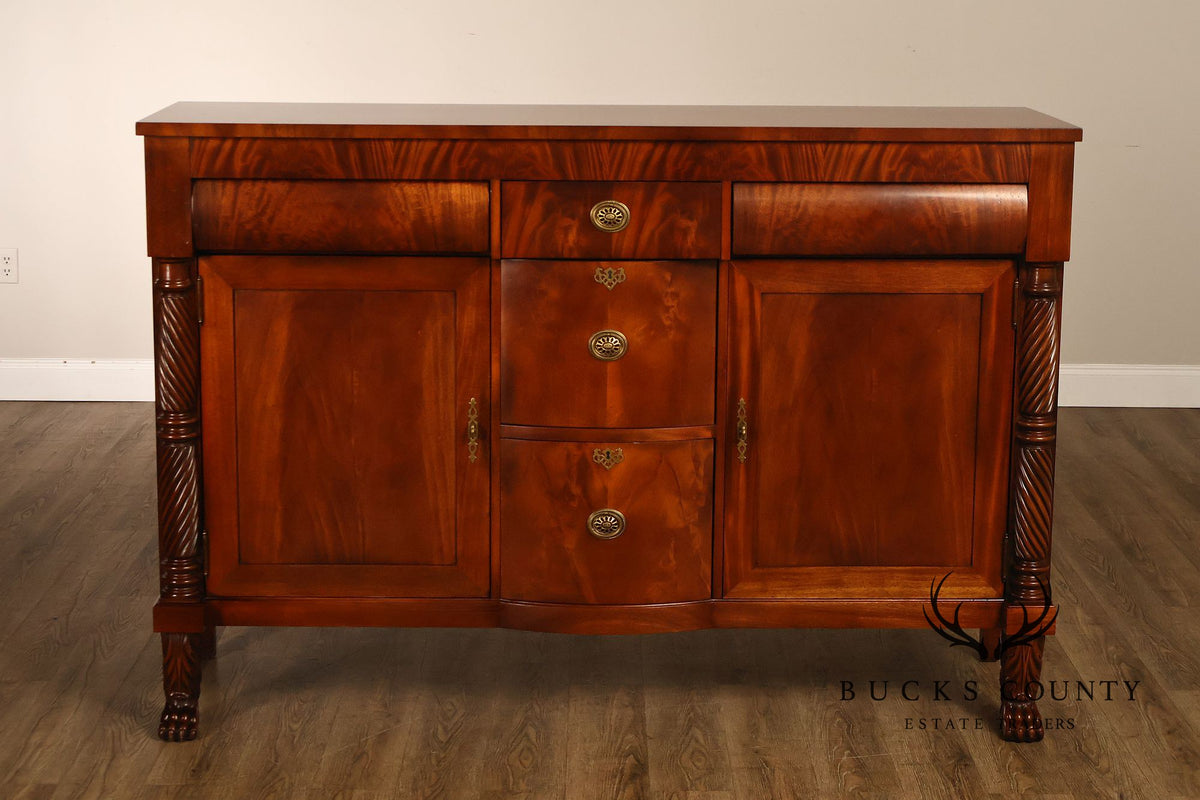Hickory Chair William E. Poole Collection Mahogany Sideboard
