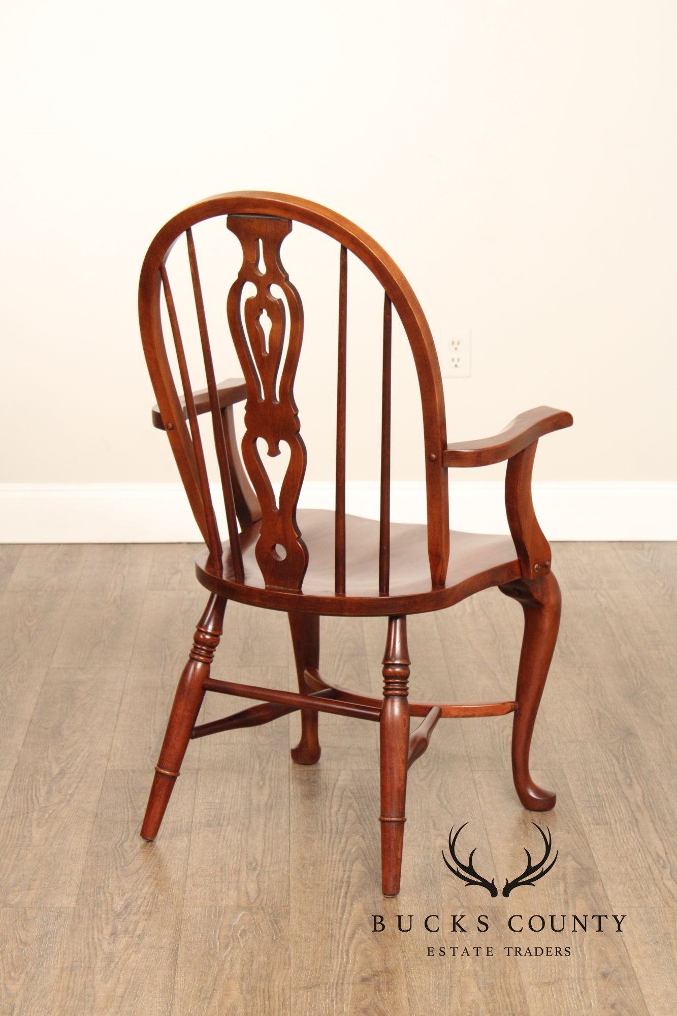 Pennsylvania House Set of Six Cherry Windsor Dining Chairs