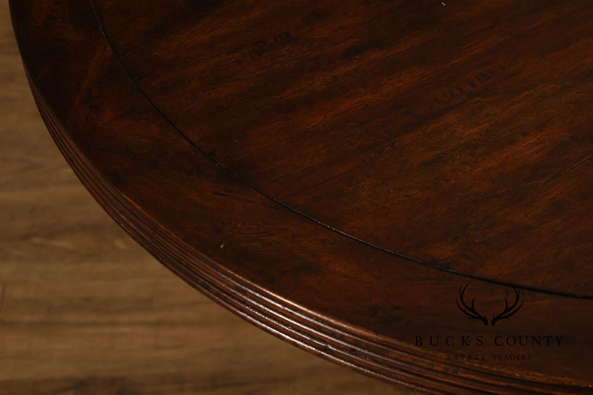 Theodore Alexander Pair Of Round L'Usine Bistro Accent Tables