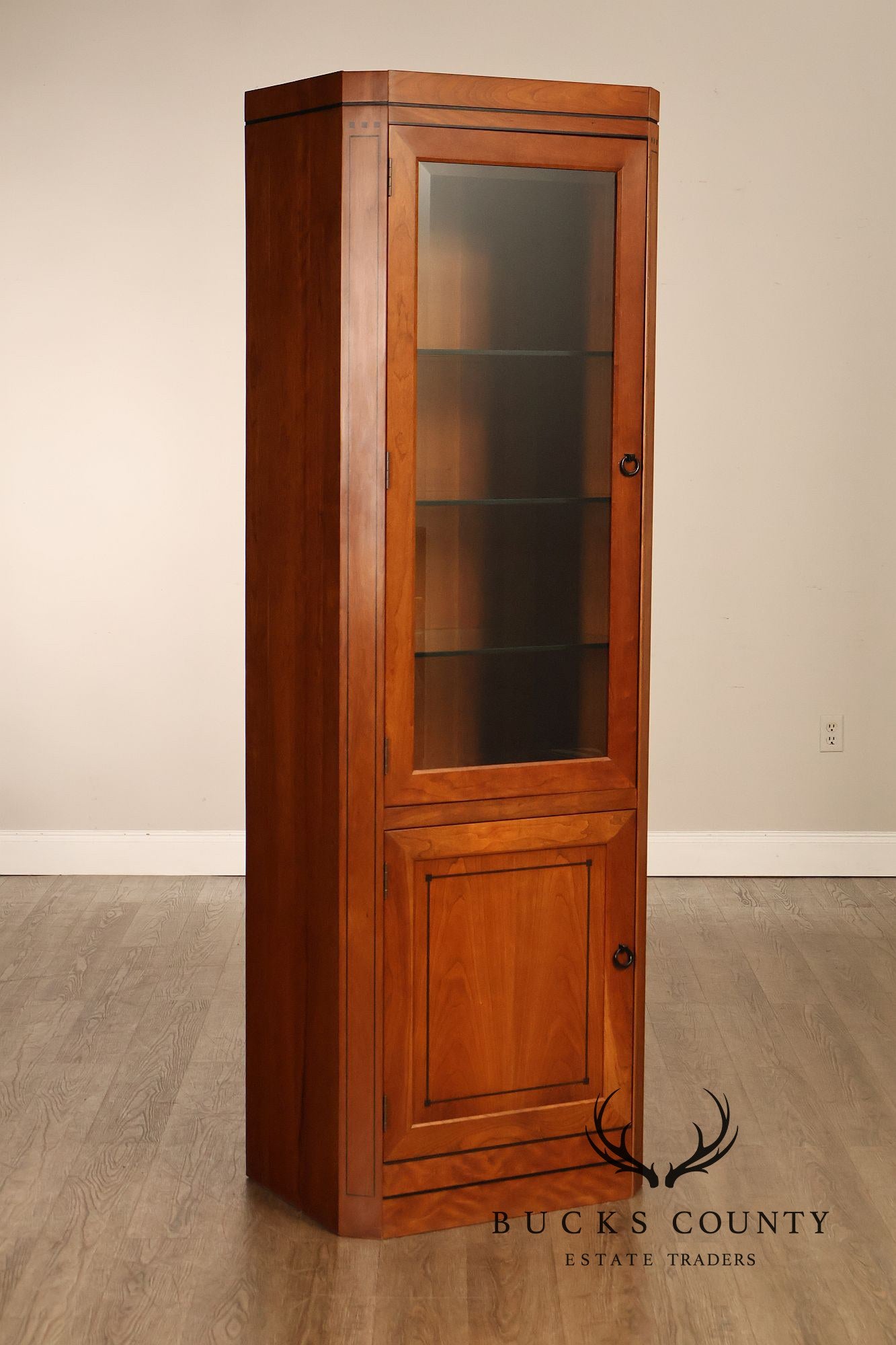 Stickley 21st Century Collection Cherry Curio Display Cabinet