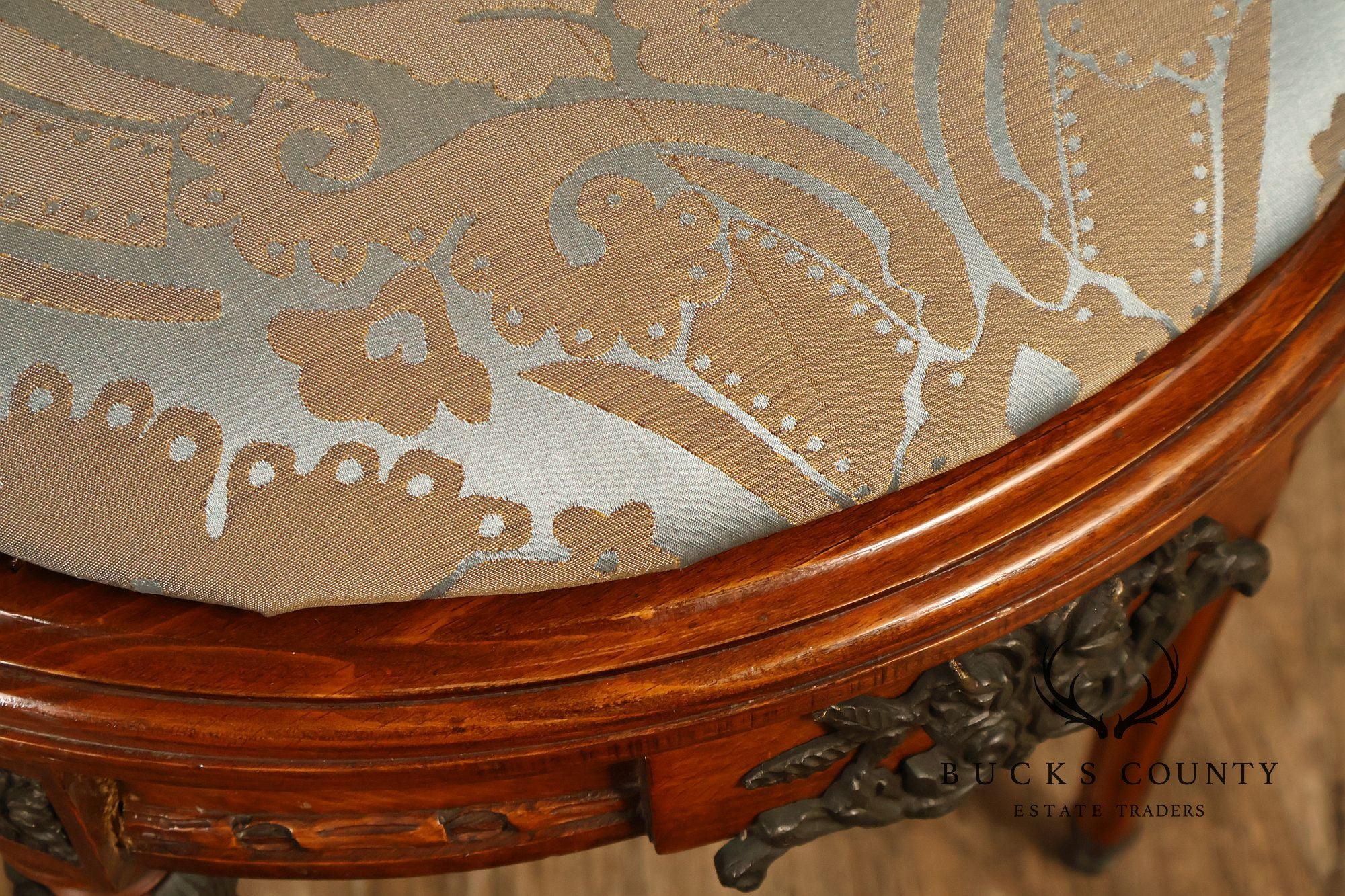 French Louis XVI Style Vintage Set Of 12 Caned Dining Chairs
