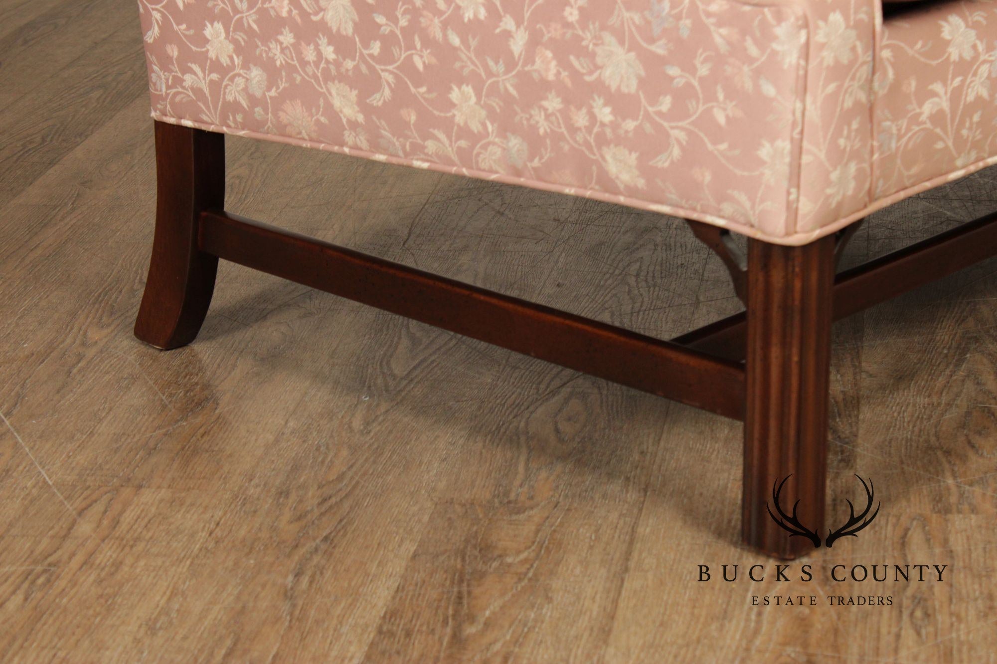 Ethan Allen Chippendale Style Sofa