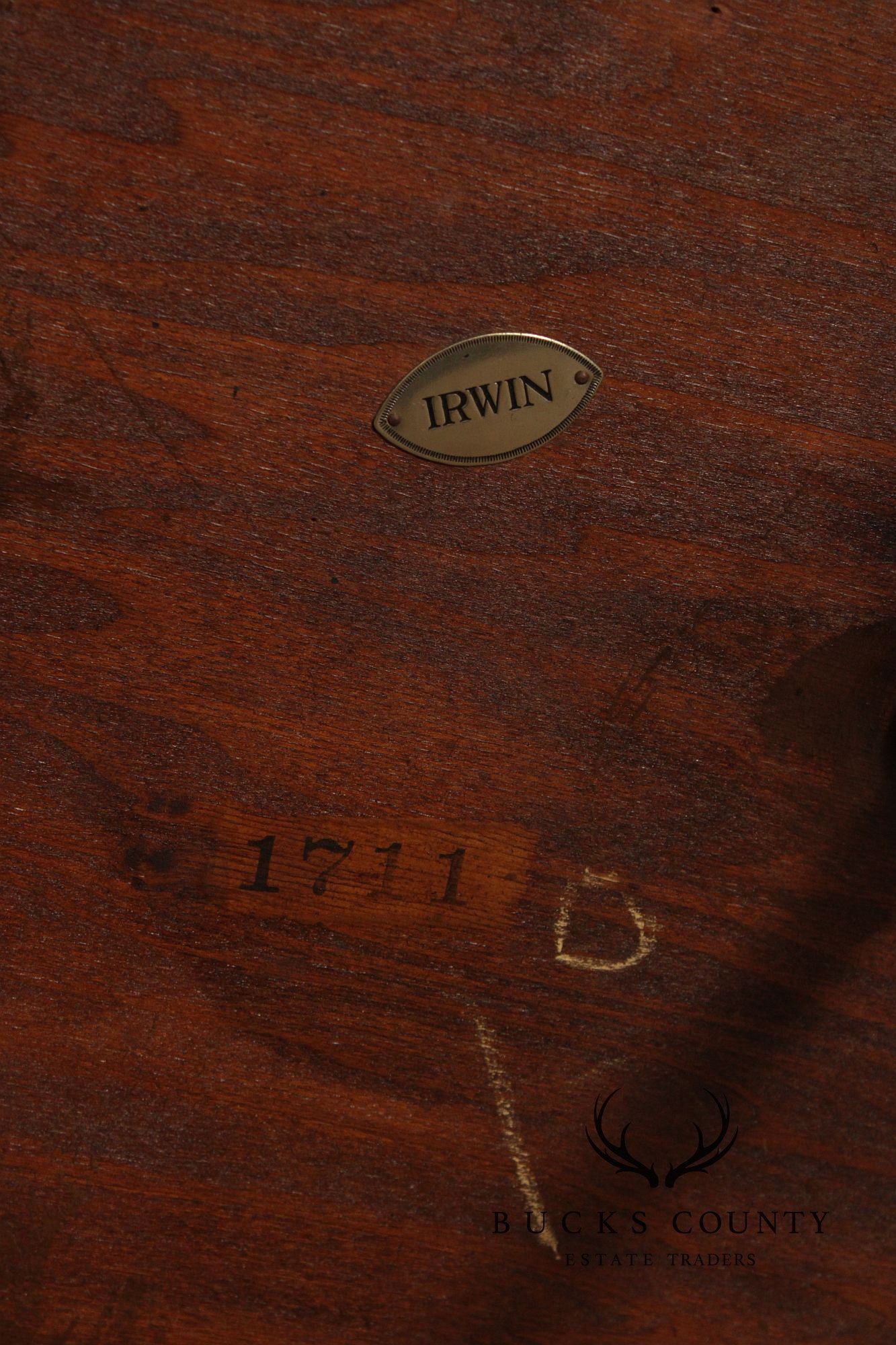 Irwin Federal Style Mahogany Occasional Table