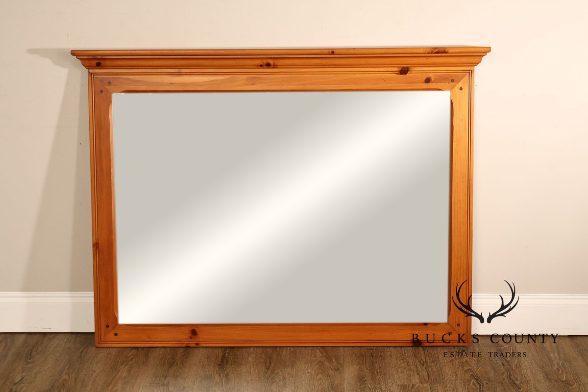 Ethan Allen Pine Dresser Mirror