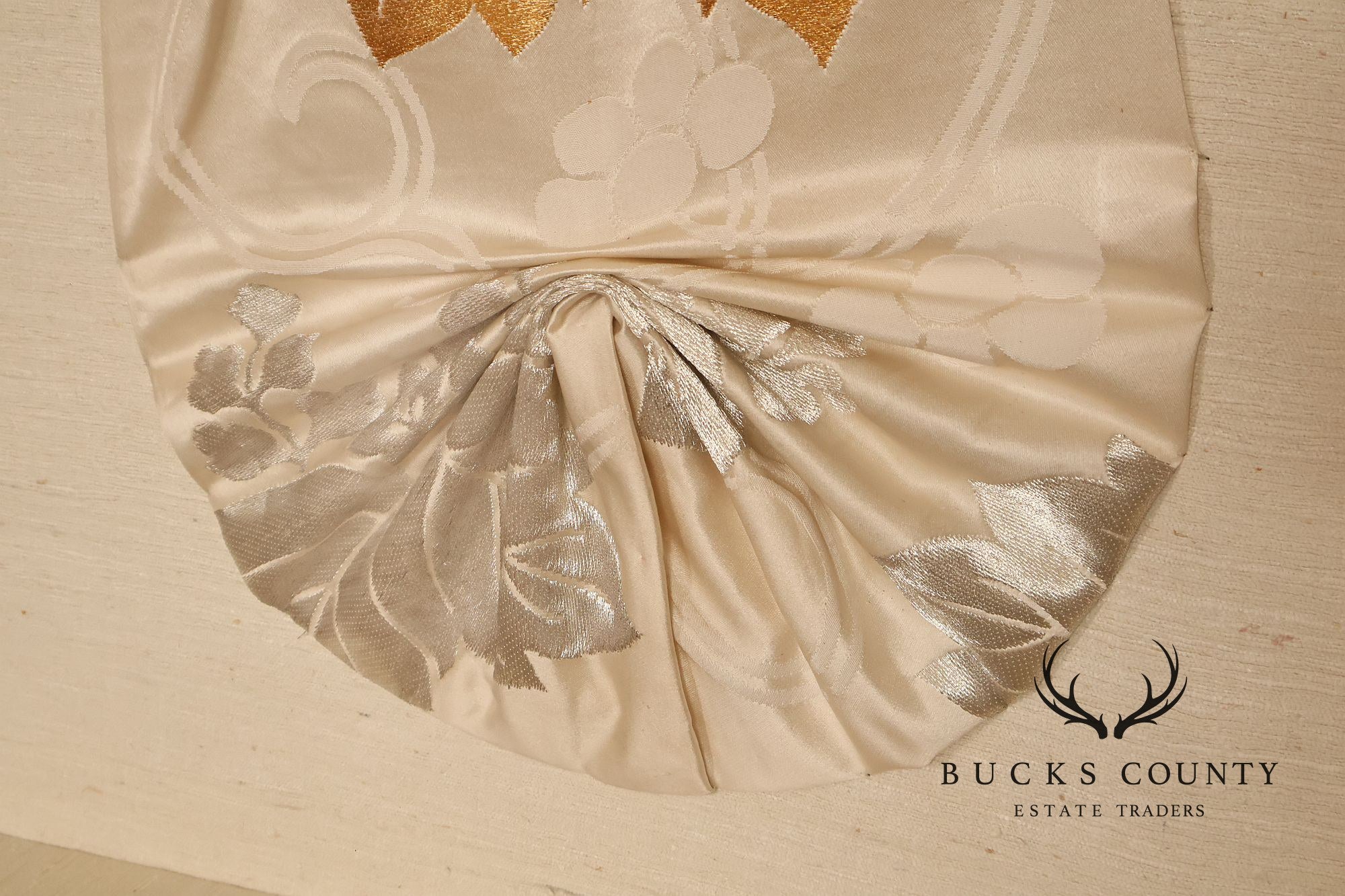 Custom Framed Japanese Textile Folded Kimono Sash