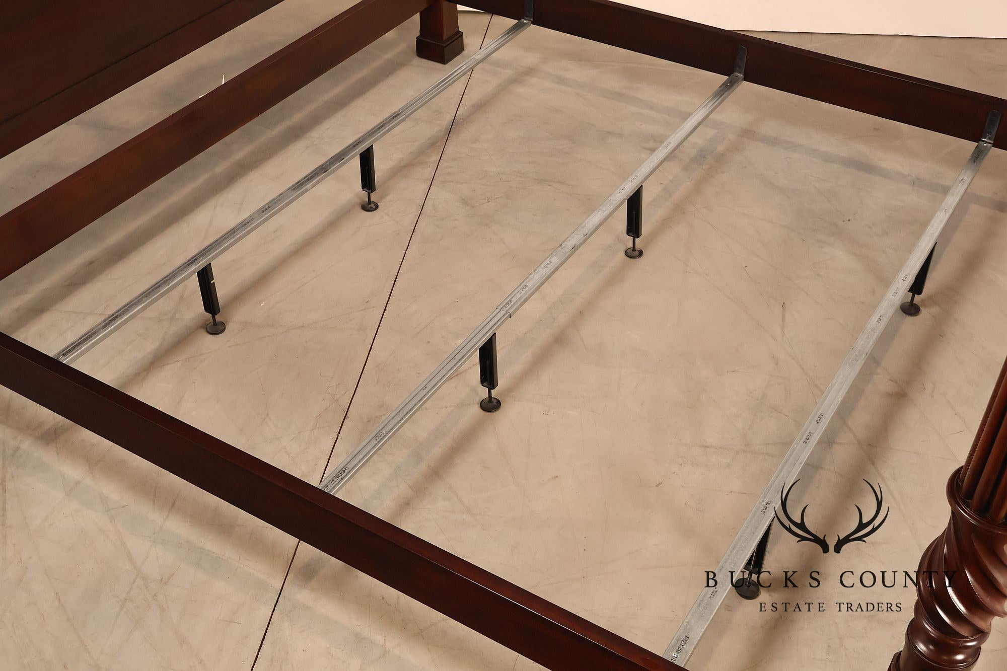 Henkel Harris King Mahogany Poster Bed