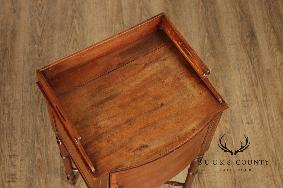 Vintage Georgian Style Mahogany Pot Cupboard
