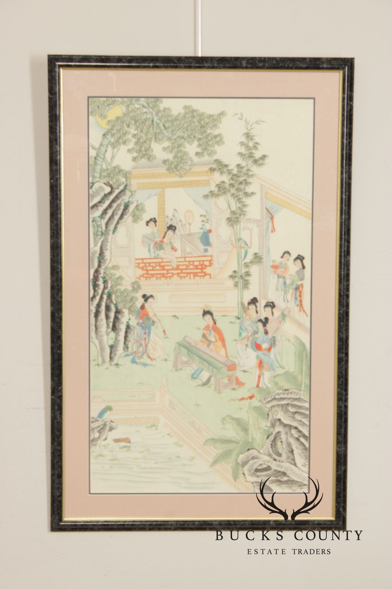 Chinese School Framed Print, Musicians