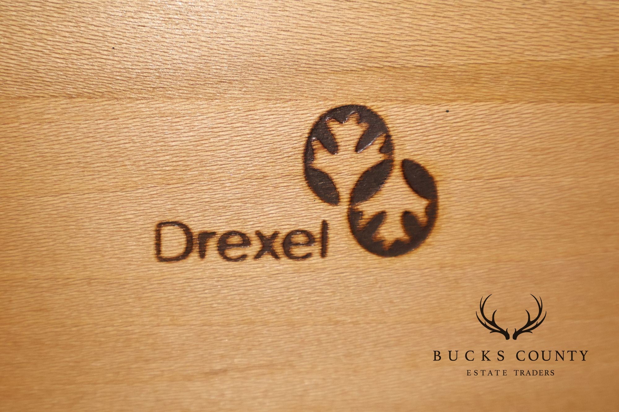 Drexel 'Woodbriar' Campaign Style Chest of Drawers