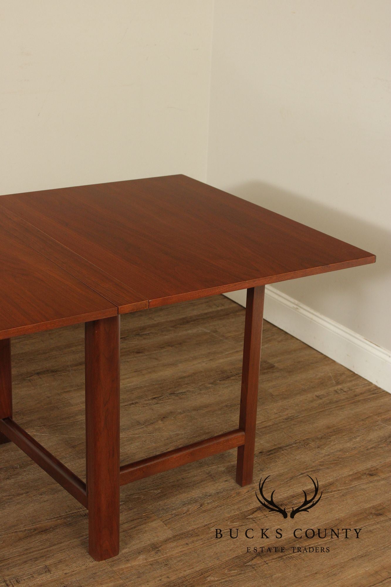 Bruno Mathsson Teak Drop-Leaf Banquet Dining Table
