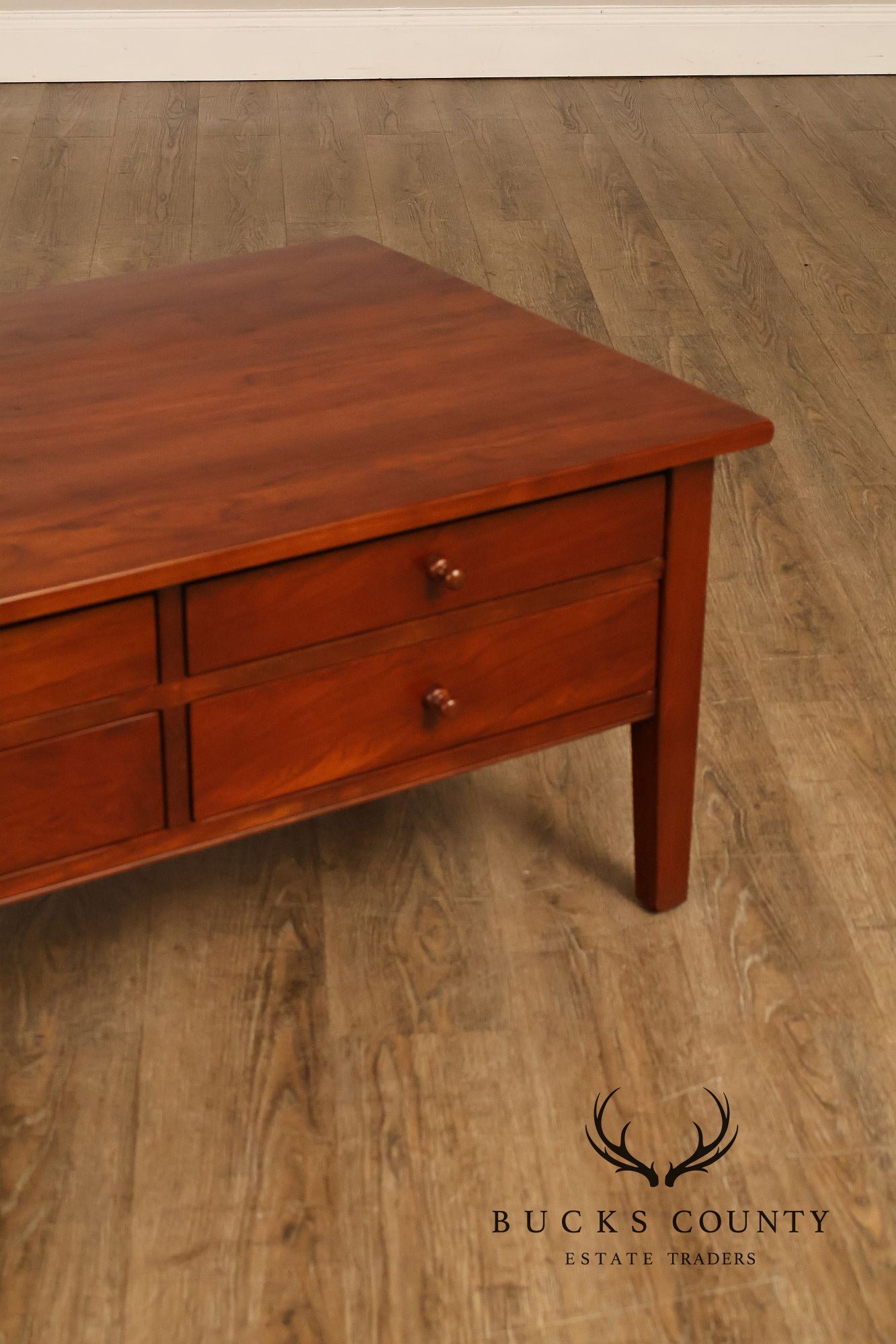 Piper Classics Shaker Style Salem Solid Cherry Coffee Table