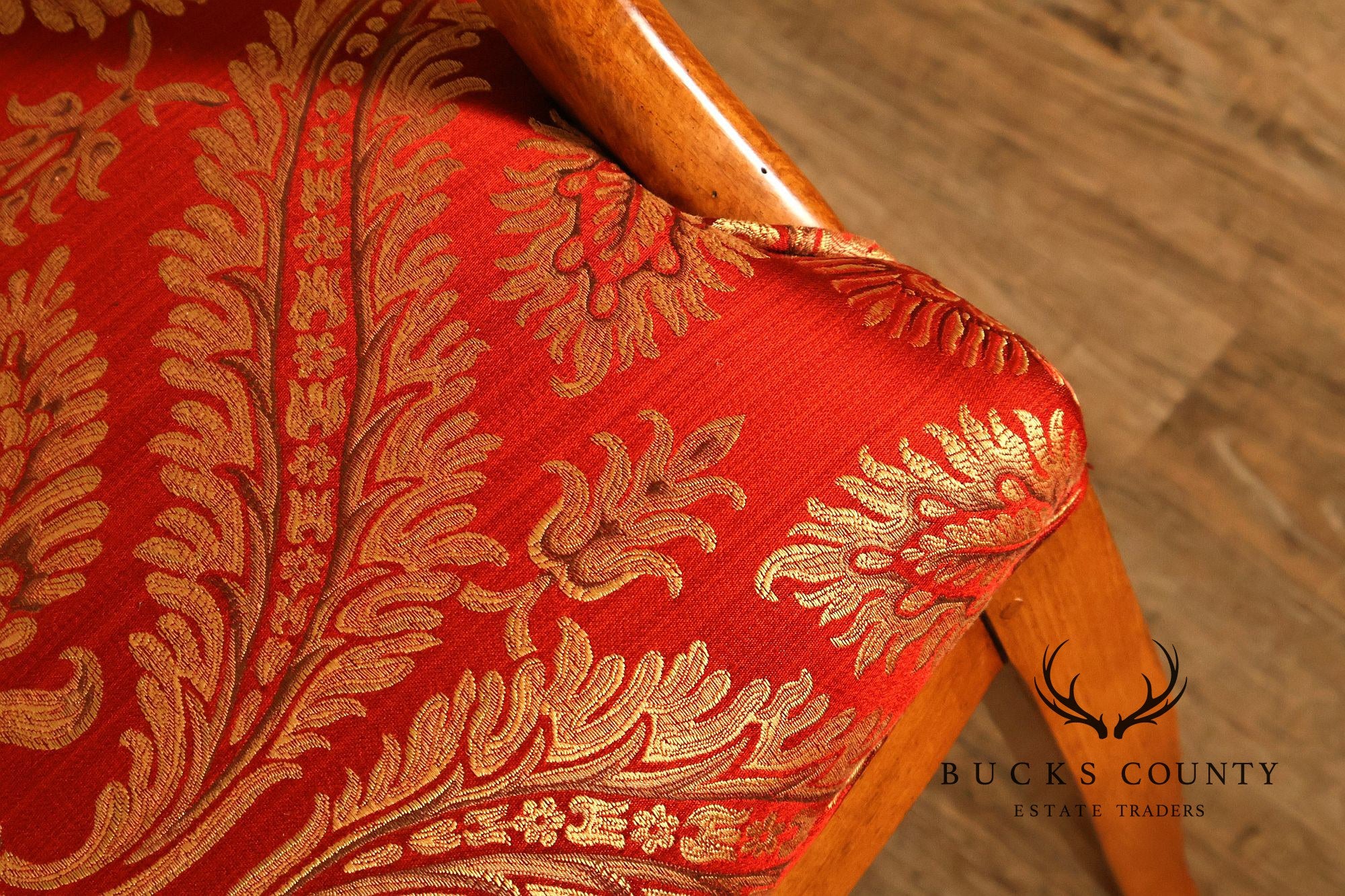 William Switzer French Empire Style Arrowback Armchair