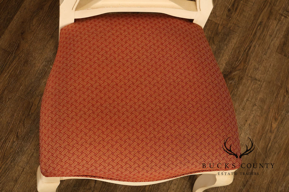 Ethan Allen 'Maison' Set of Four Painted Dining Chairs