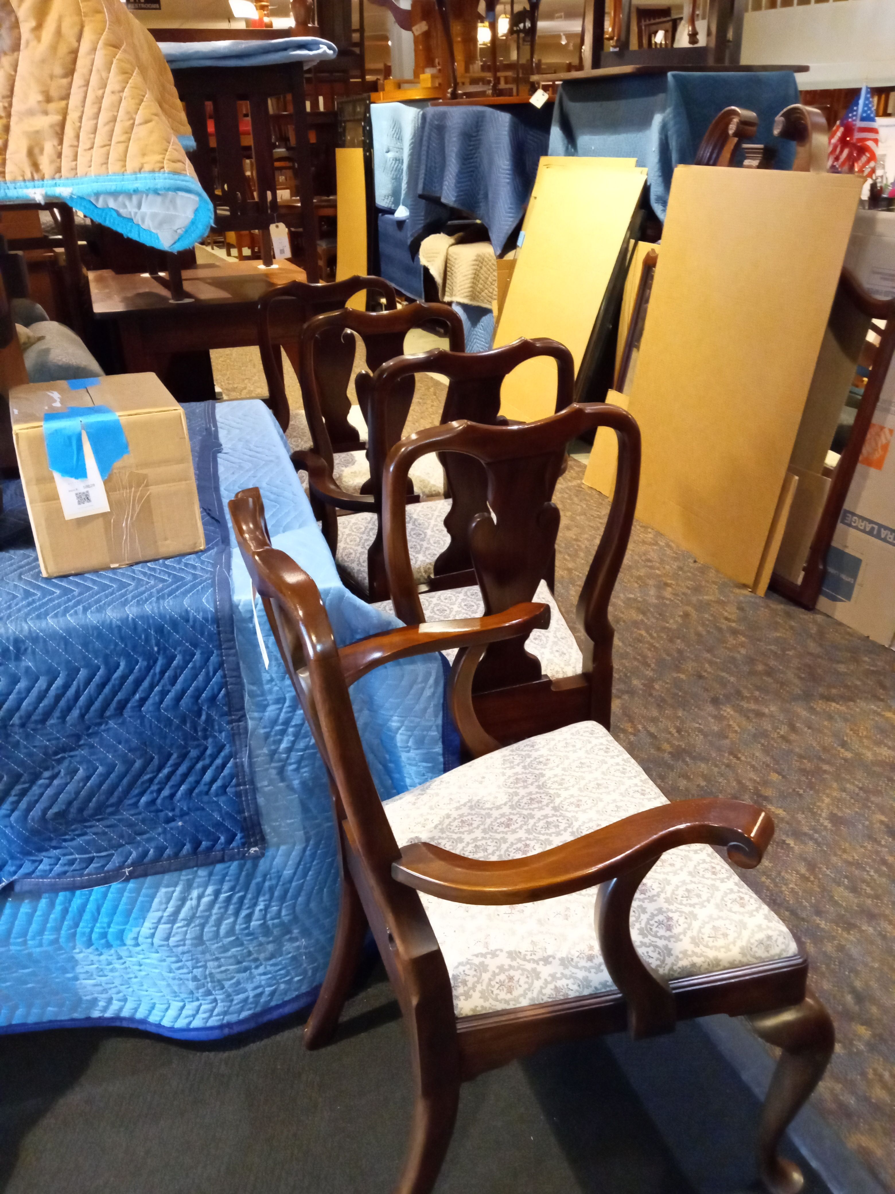 Set of Six Dining Chairs