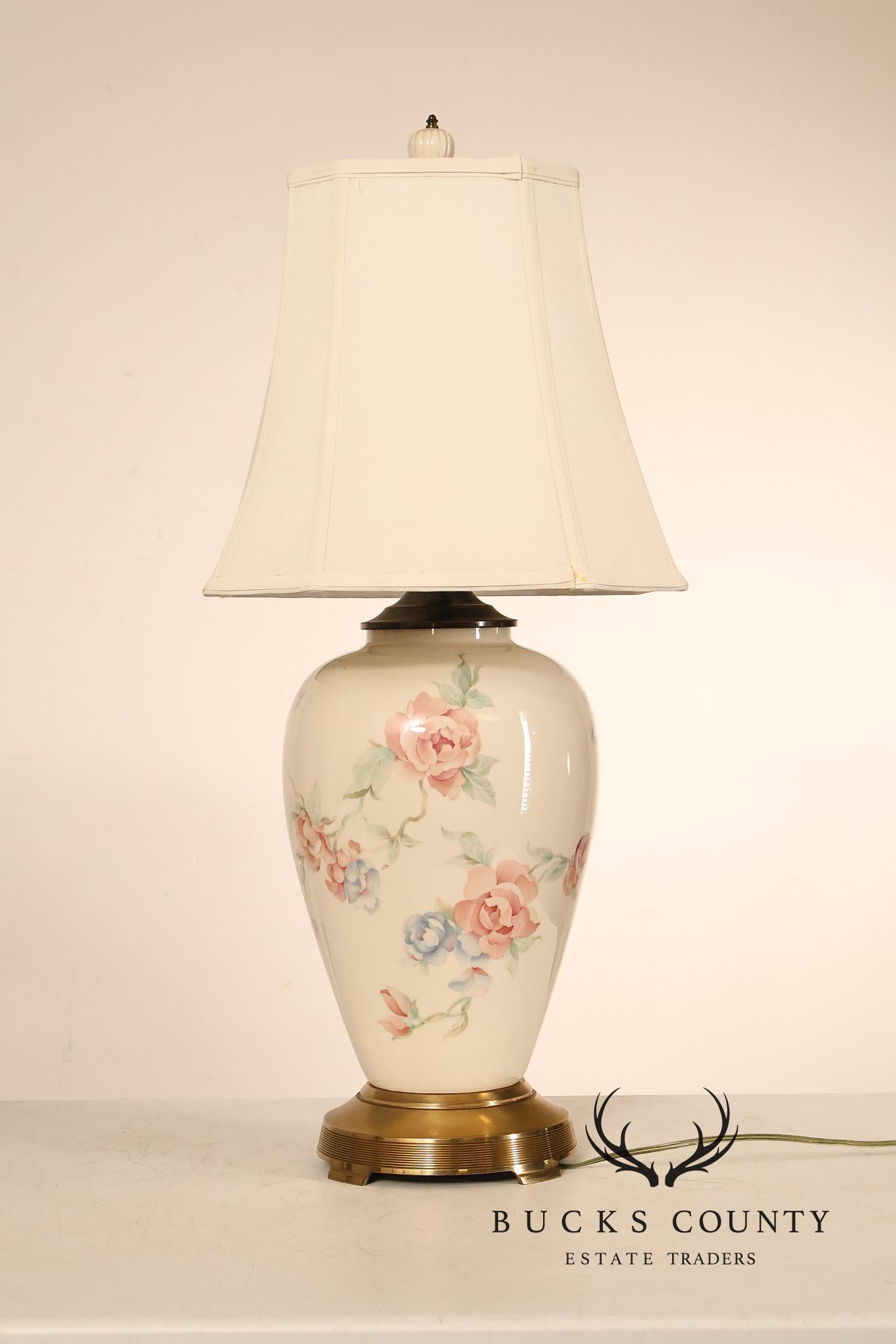 Vintage Lenox Porcelain Urn Table Lamp