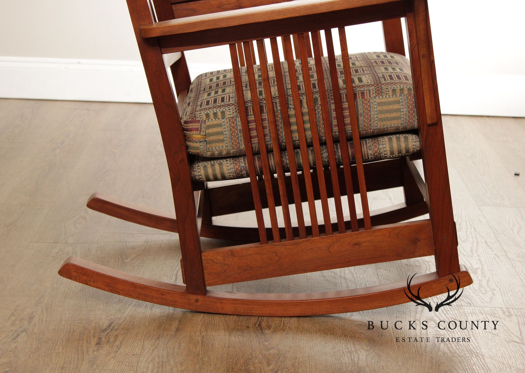 Stickley Mission Collection Cherry Spindle Rocker