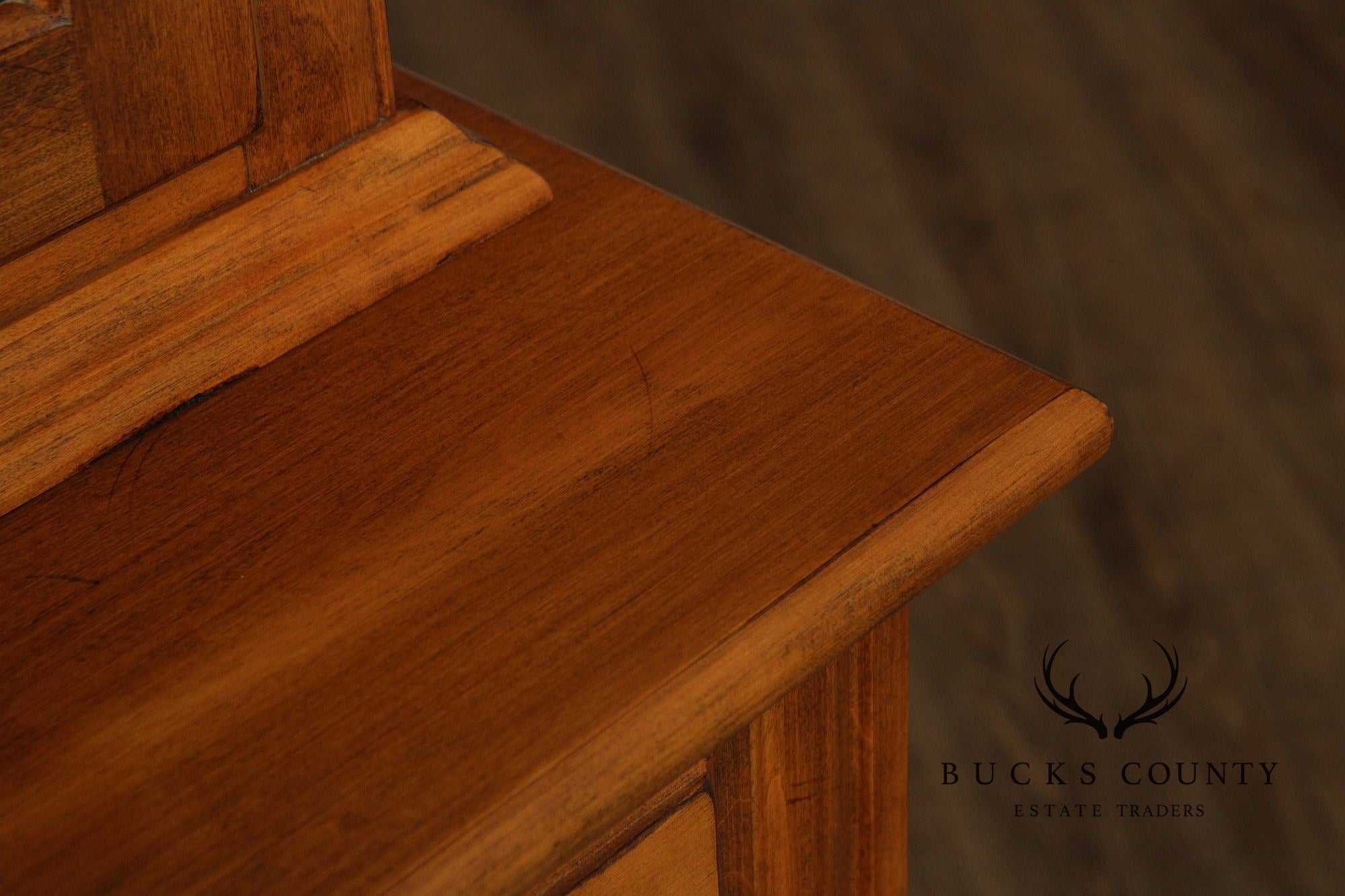 Ethan Allen 1776 Collection Maple Lighted China Cabinet