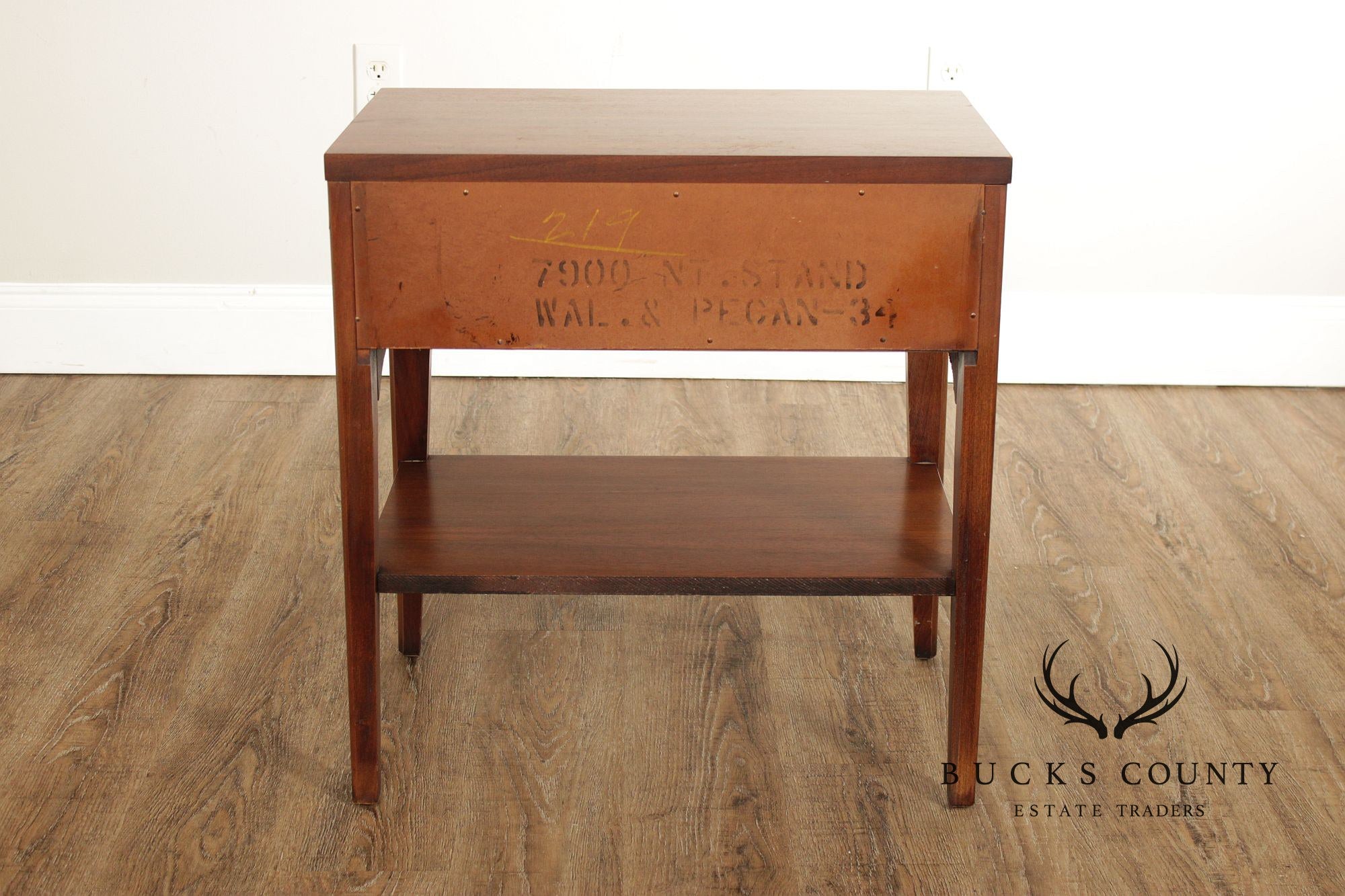 Kent Coffey 'Perspecta' Mid Century Modern Walnut Nightstand