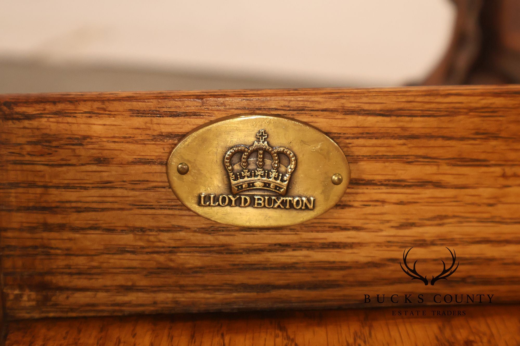 Lloyd Buxton Leather Top Four Drawer Gaming Table With Backgammon And Chess Board