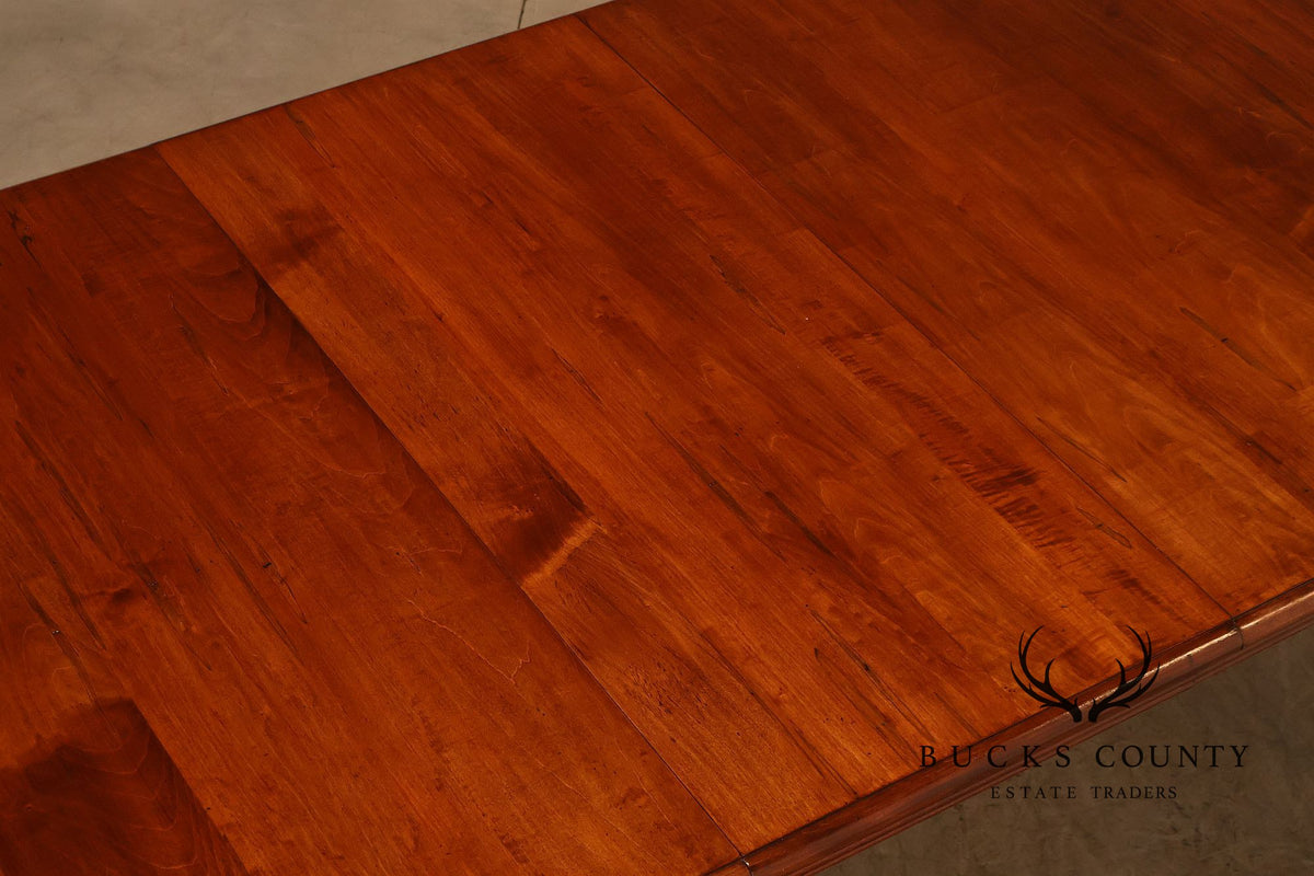 Ethan Allen British Classics Maple And Birch Dining Table