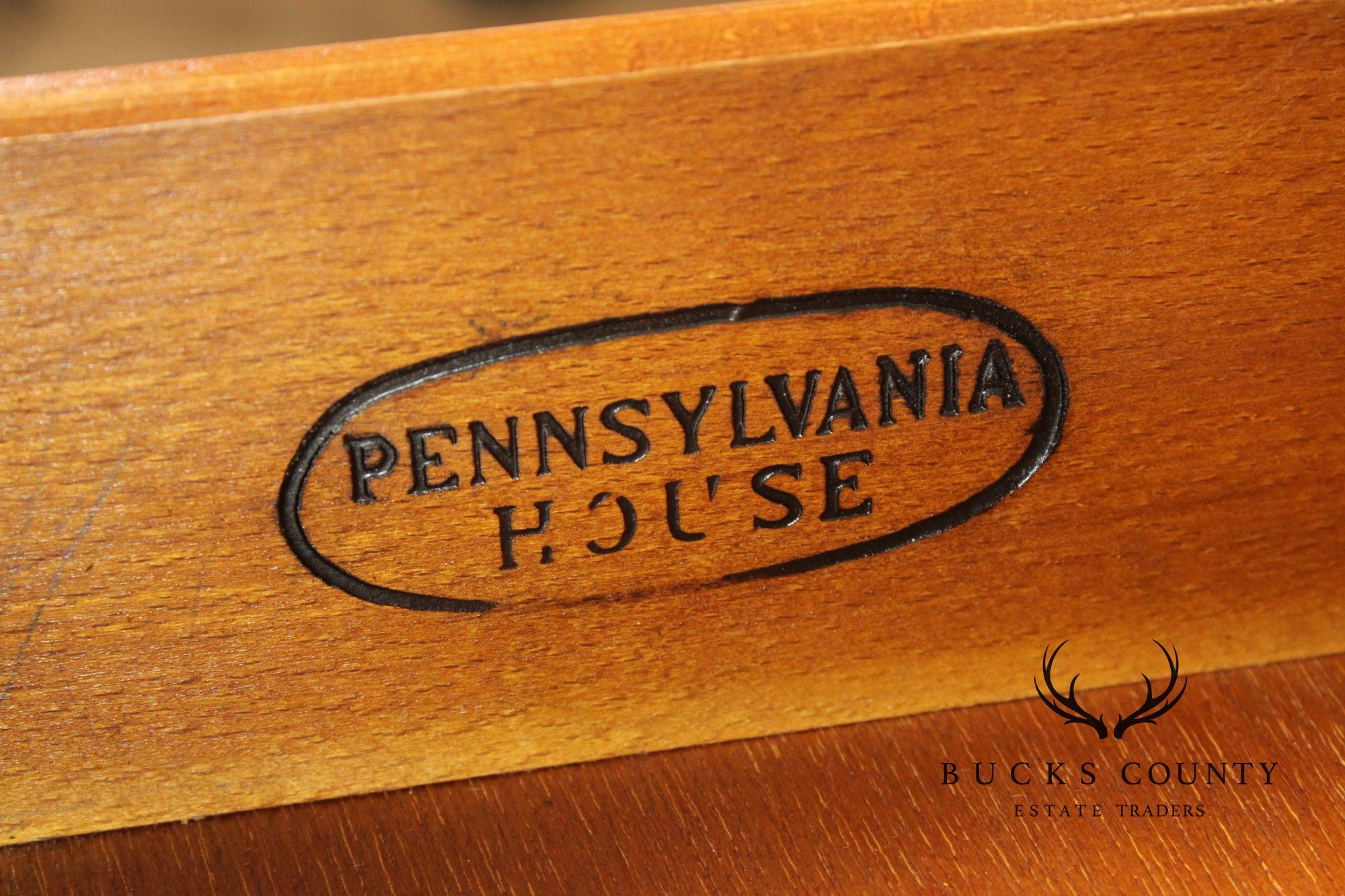 Pennsylvania House Chippendale Style Cherry Blockfront Chest