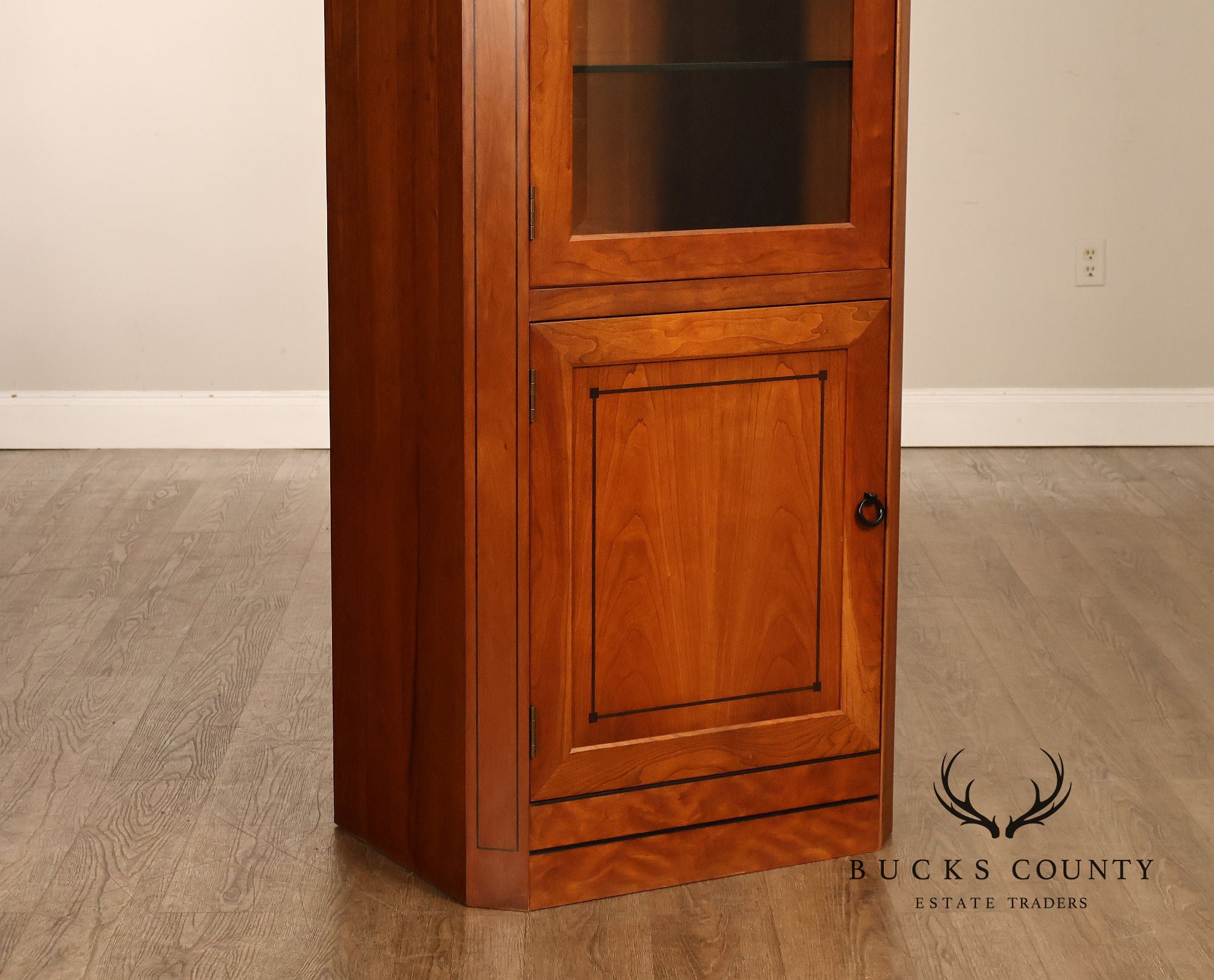 Stickley 21st Century Collection Cherry Curio Display Cabinet