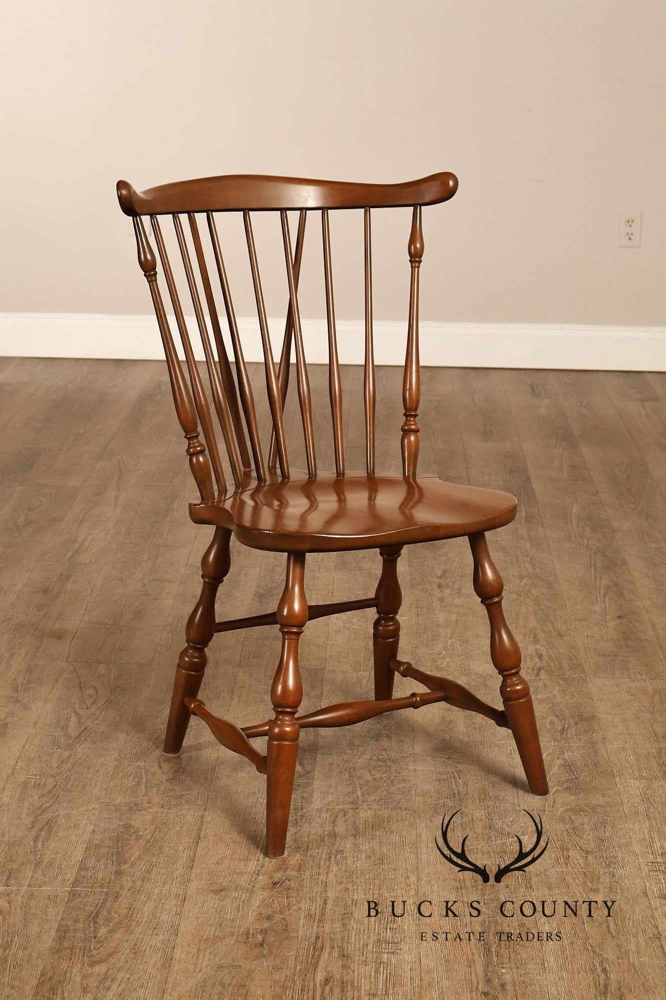 Pennsylvania House Vintage Set of Three Cherry Windsor Chairs