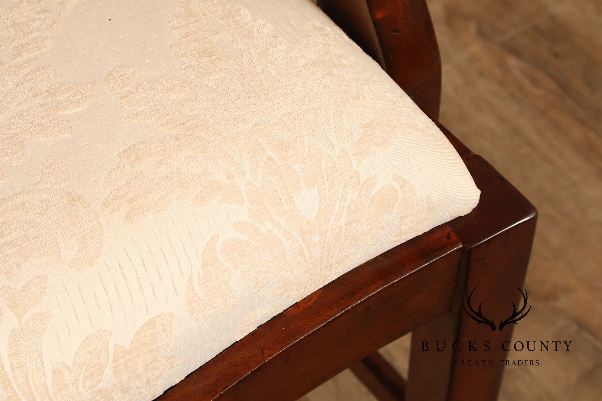 Scarborough House Chippendale Style Pair Of Mahogany Armchairs