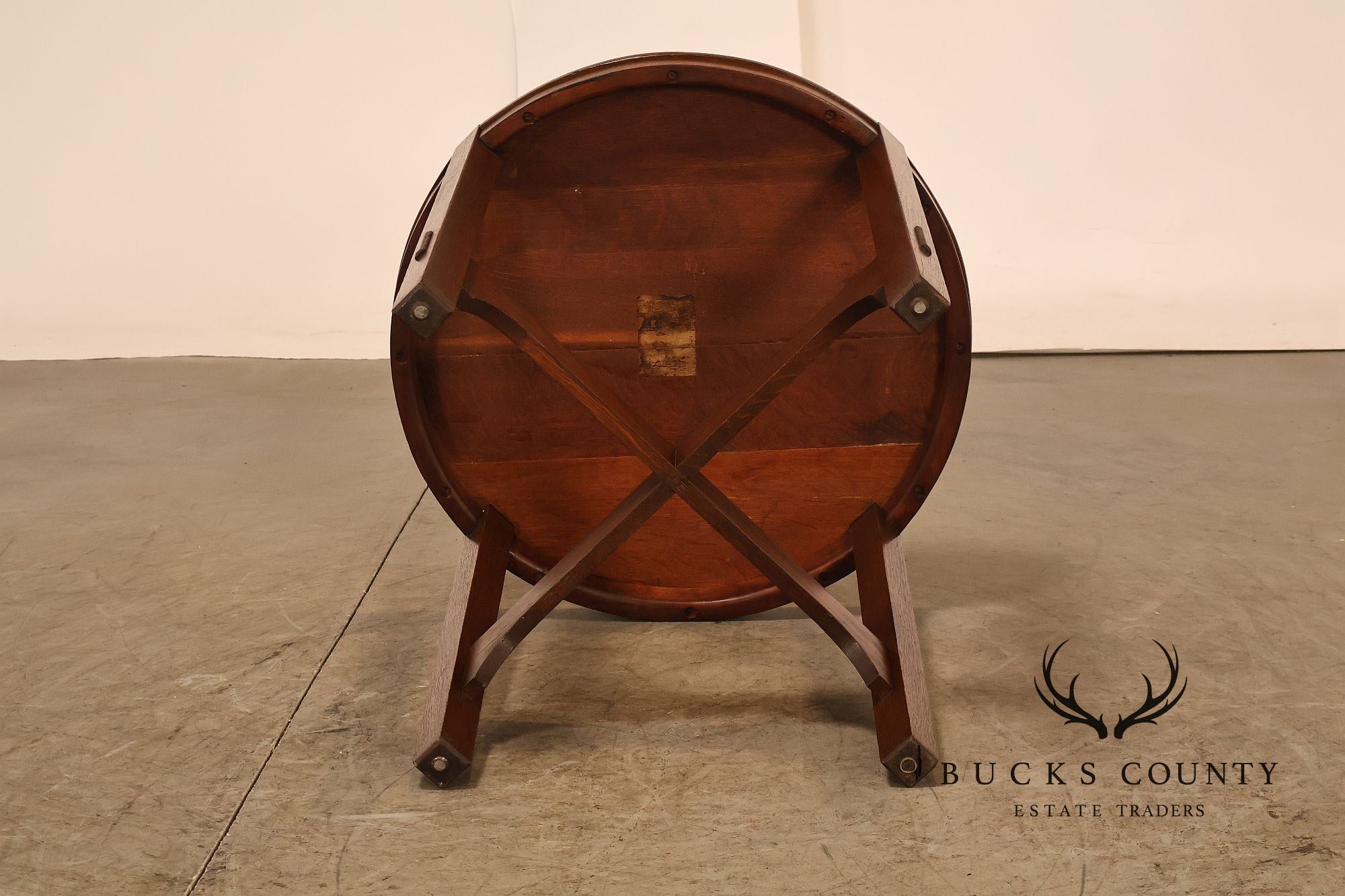 Antique Gustav Stickley Model 644 Mission Oak Round Table