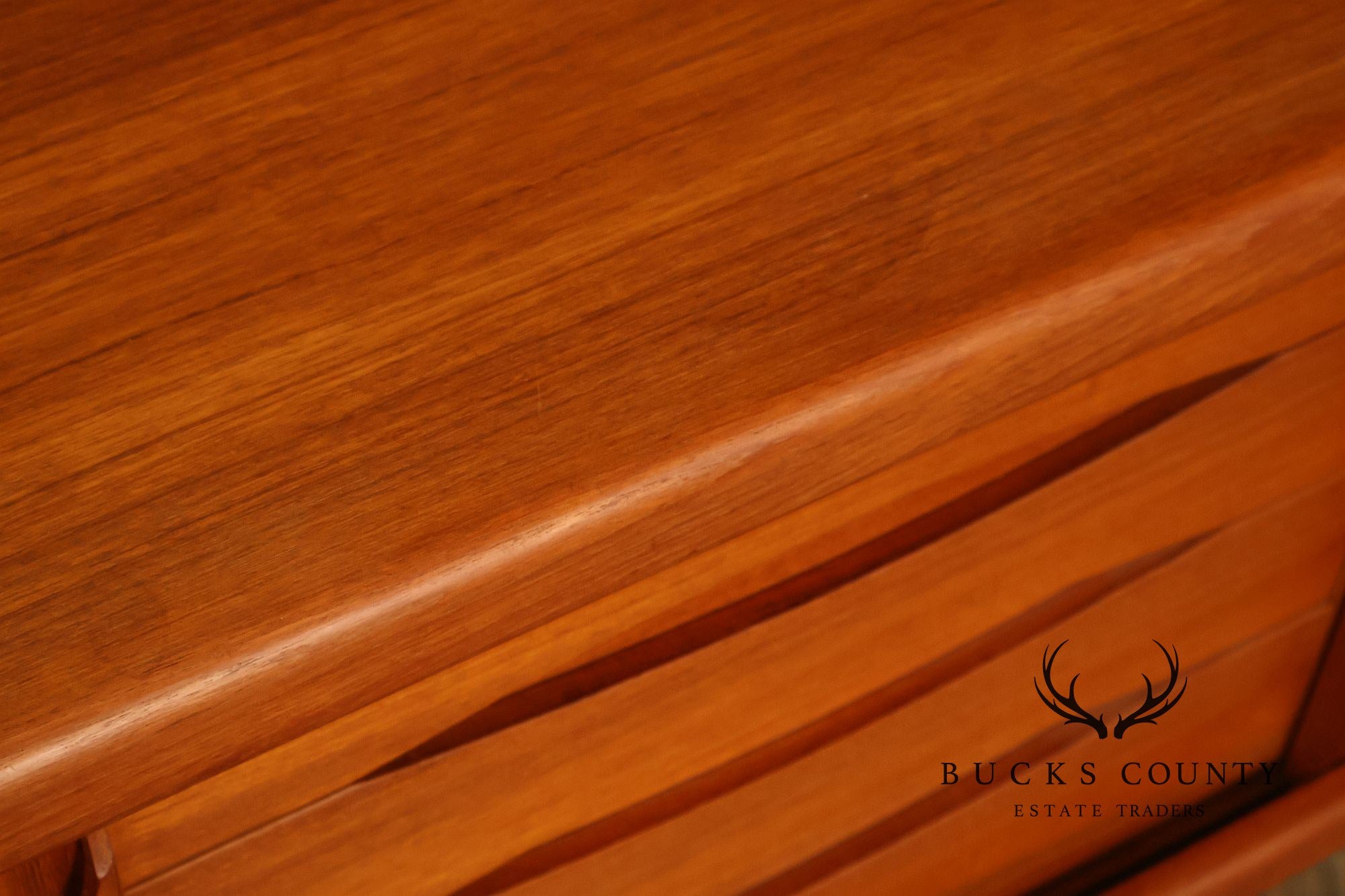 Danish Modern Teak Credenza By H.P. Hansen