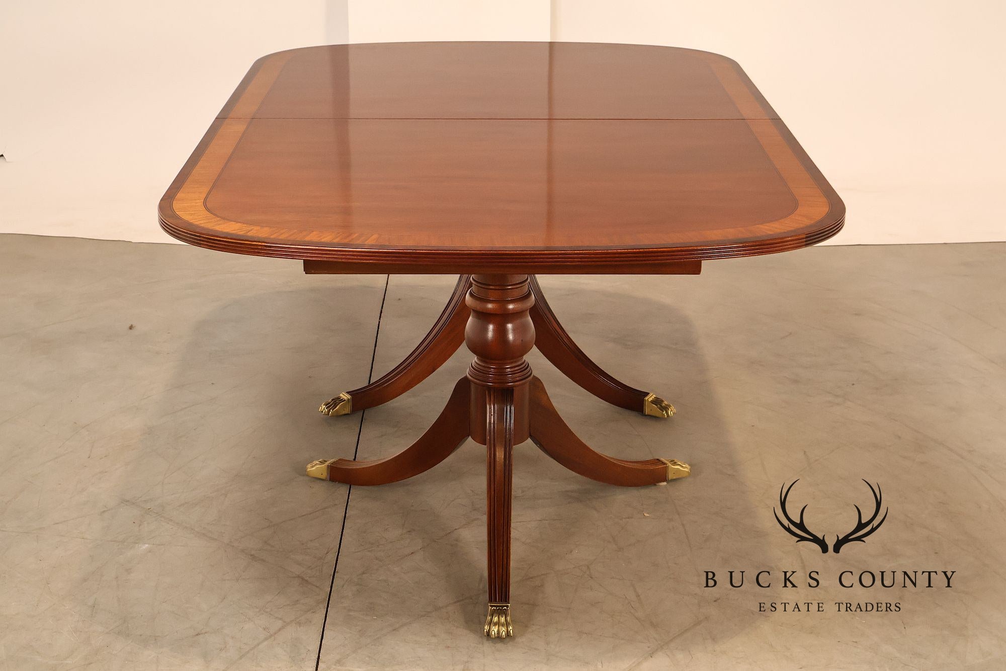 Ethan Allen '18th Century Mahogany' Collection Dining Table