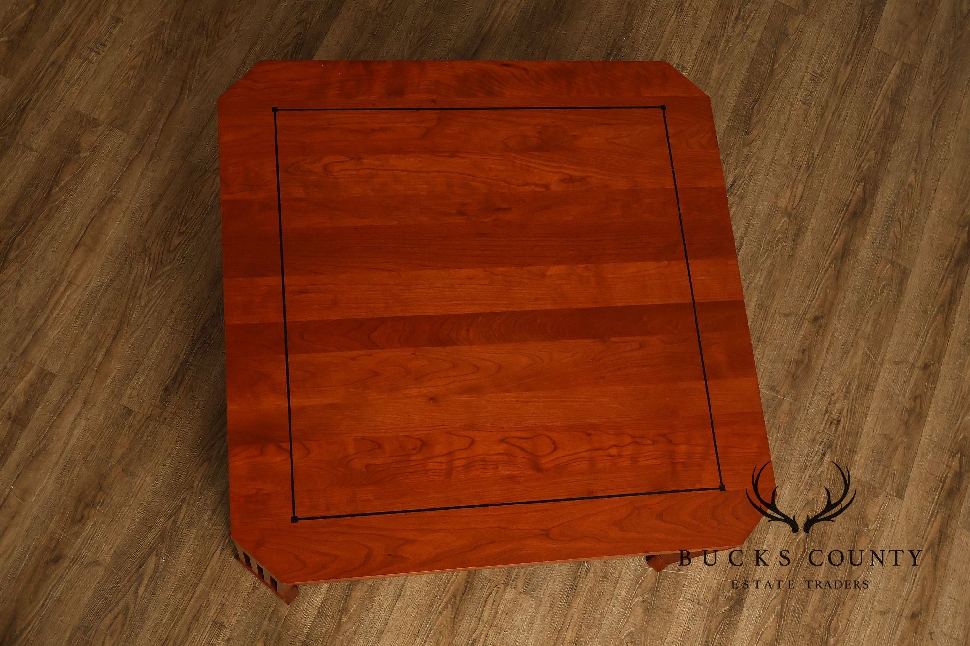 Stickley 21st Century Collection Large Square Cherry Coffee Table