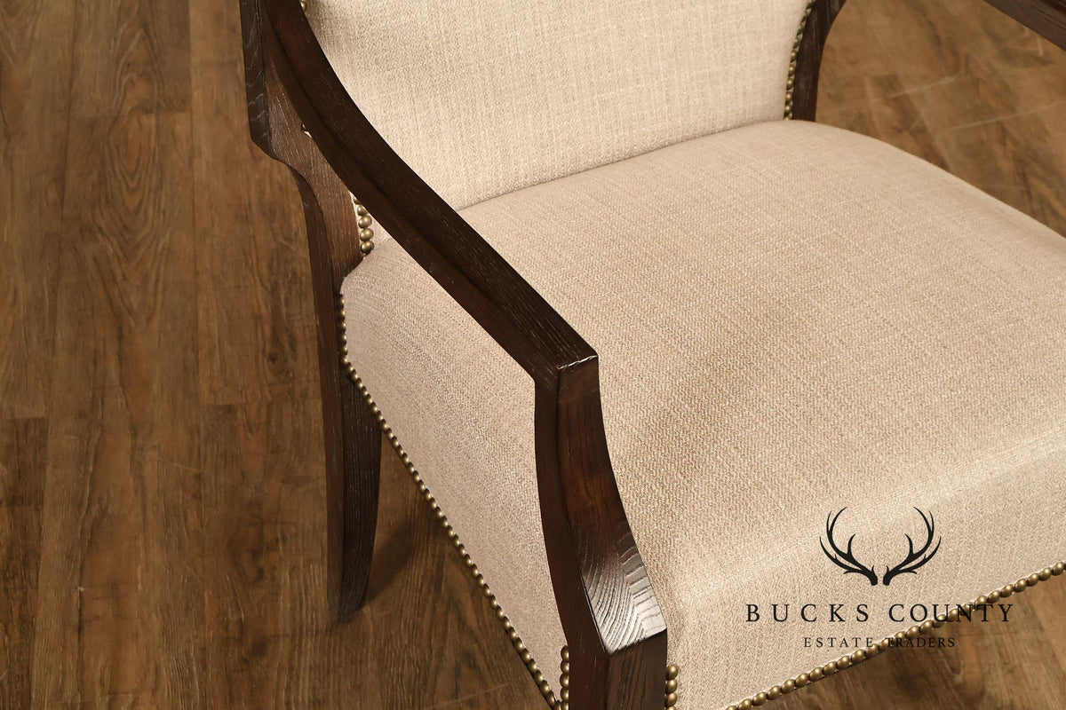 Bernhardt Set Of Four Contemporary Upholstered Dining Chairs