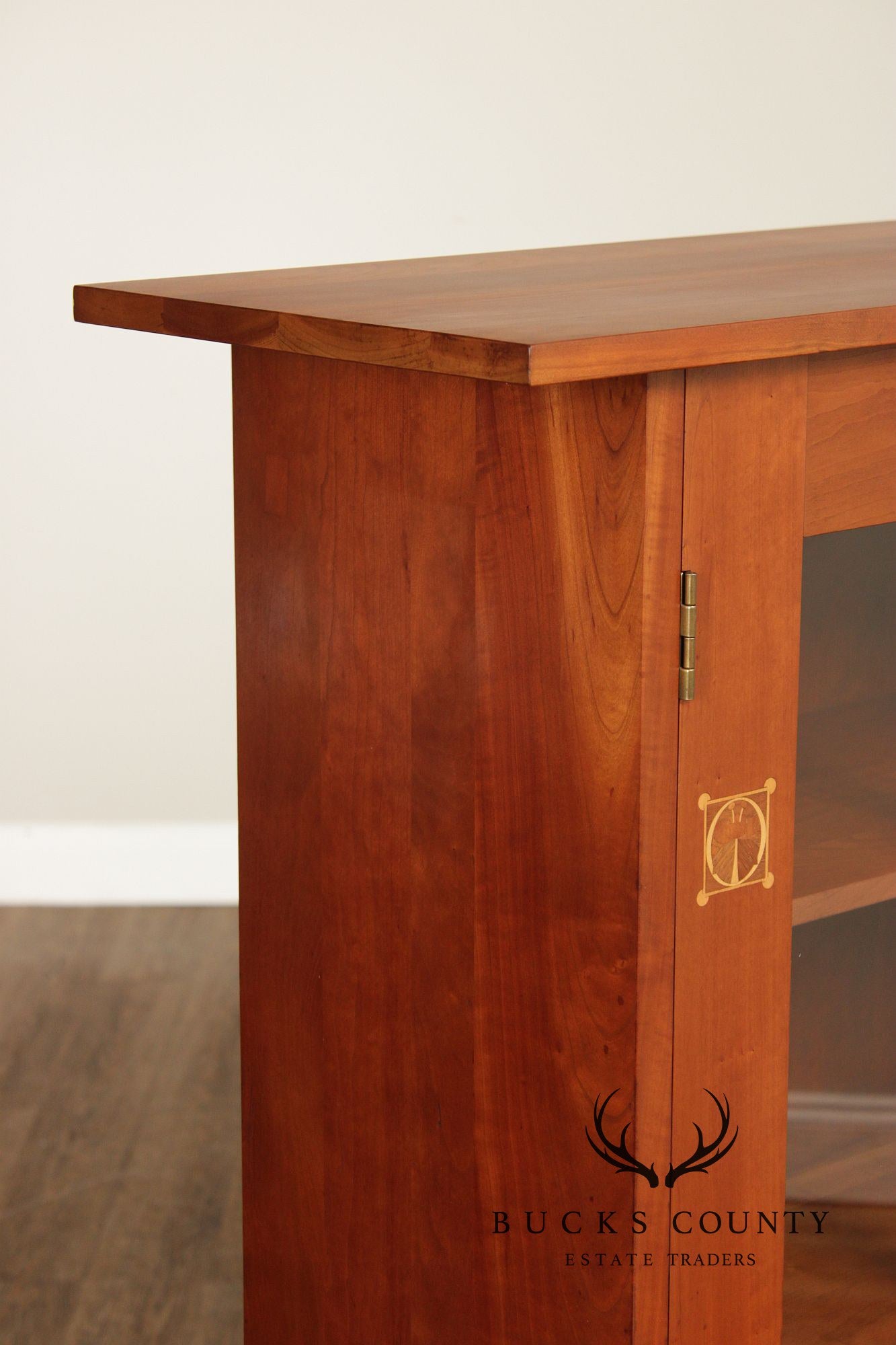 Stickley Mission Collection Cherry Harvey Ellis Bookcase Cabinet