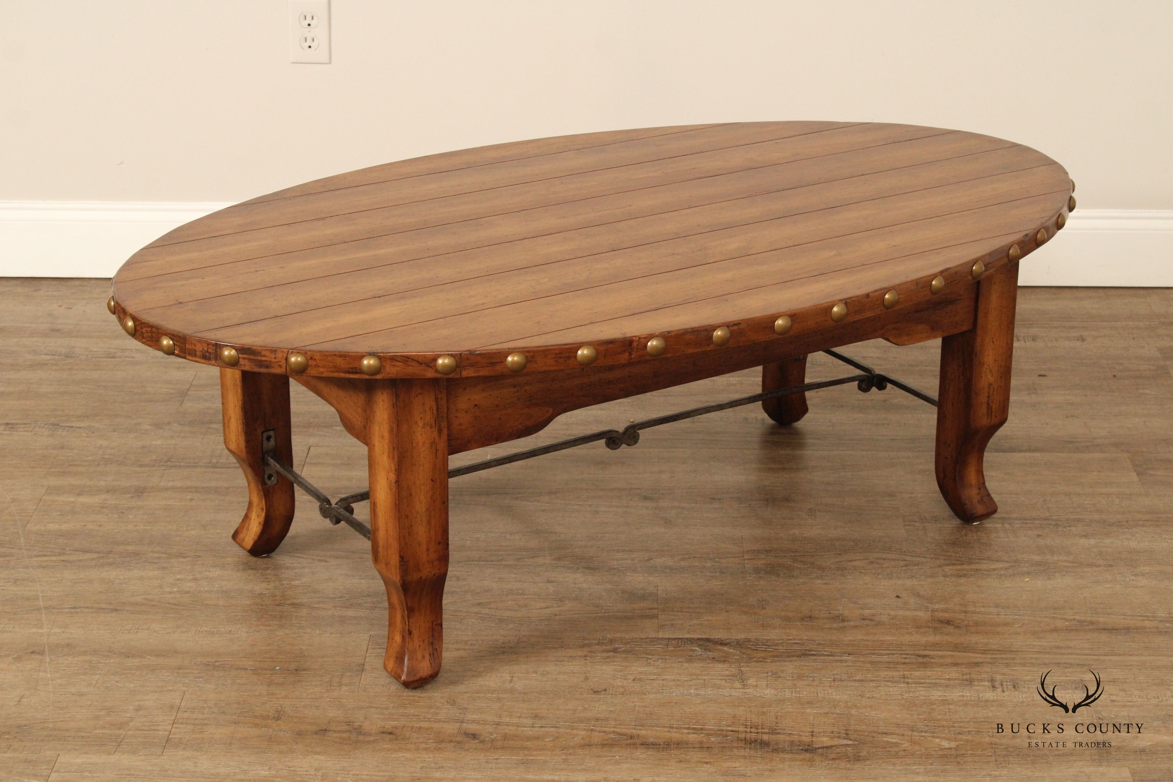 Bausman & Company Oval Top Coffee Table