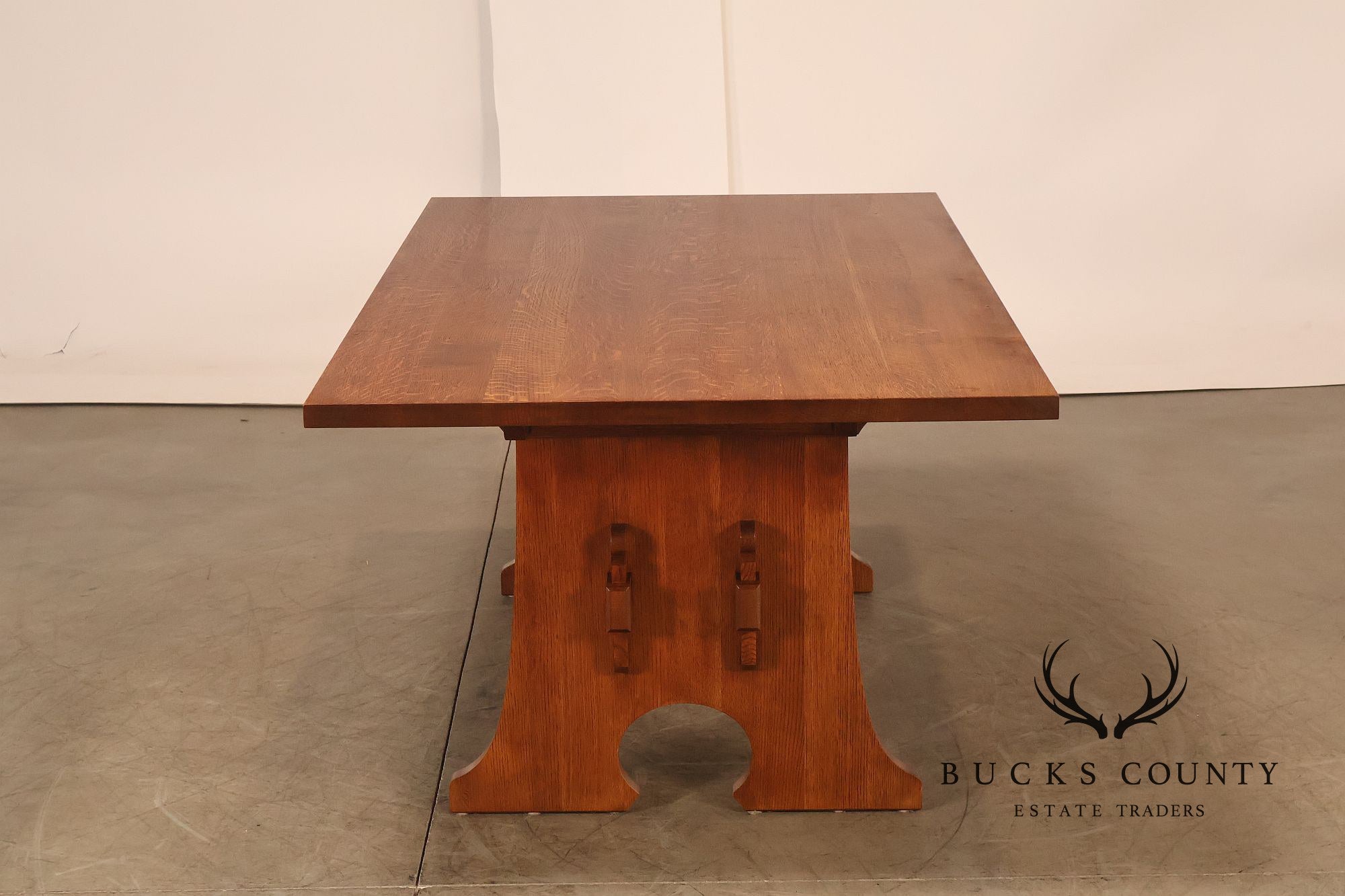 Stickley Mission Collection Oak Extension Dining Table
