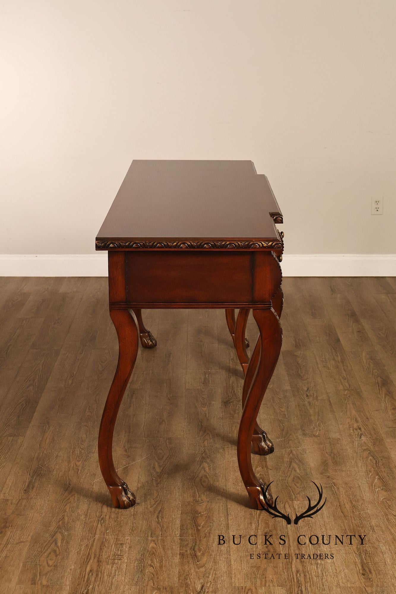 Century Furniture Georgian Style Mahogany Console Sideboard