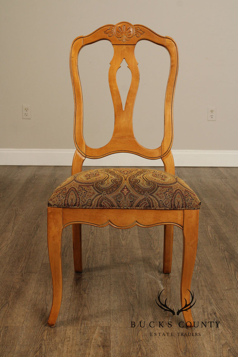 Ethan Allen 'Country French' Set of Six Dining Chairs